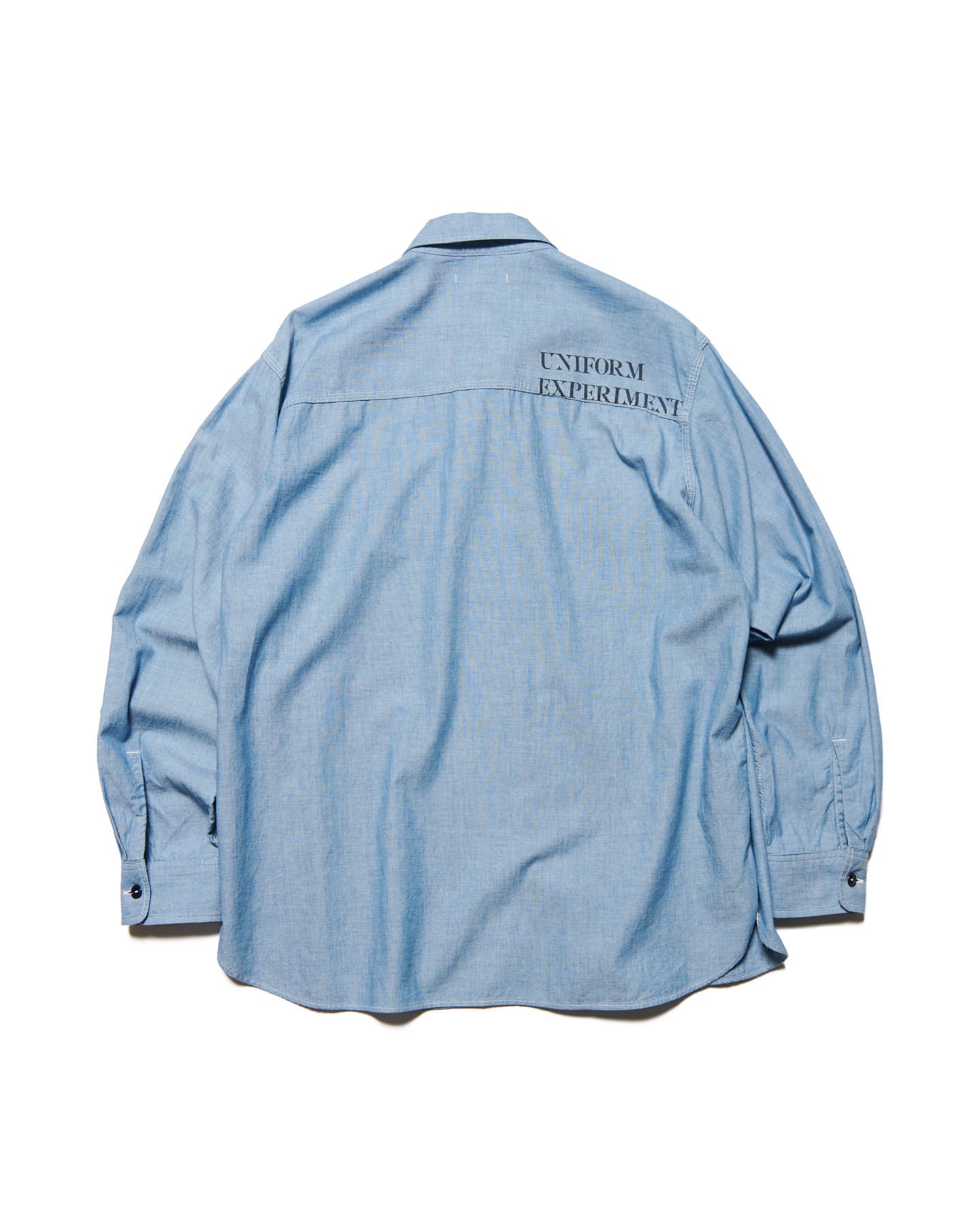 SOPH. | WASHED CHAMBRAY SHIRT(2 (M) LIGHT INDIGO):