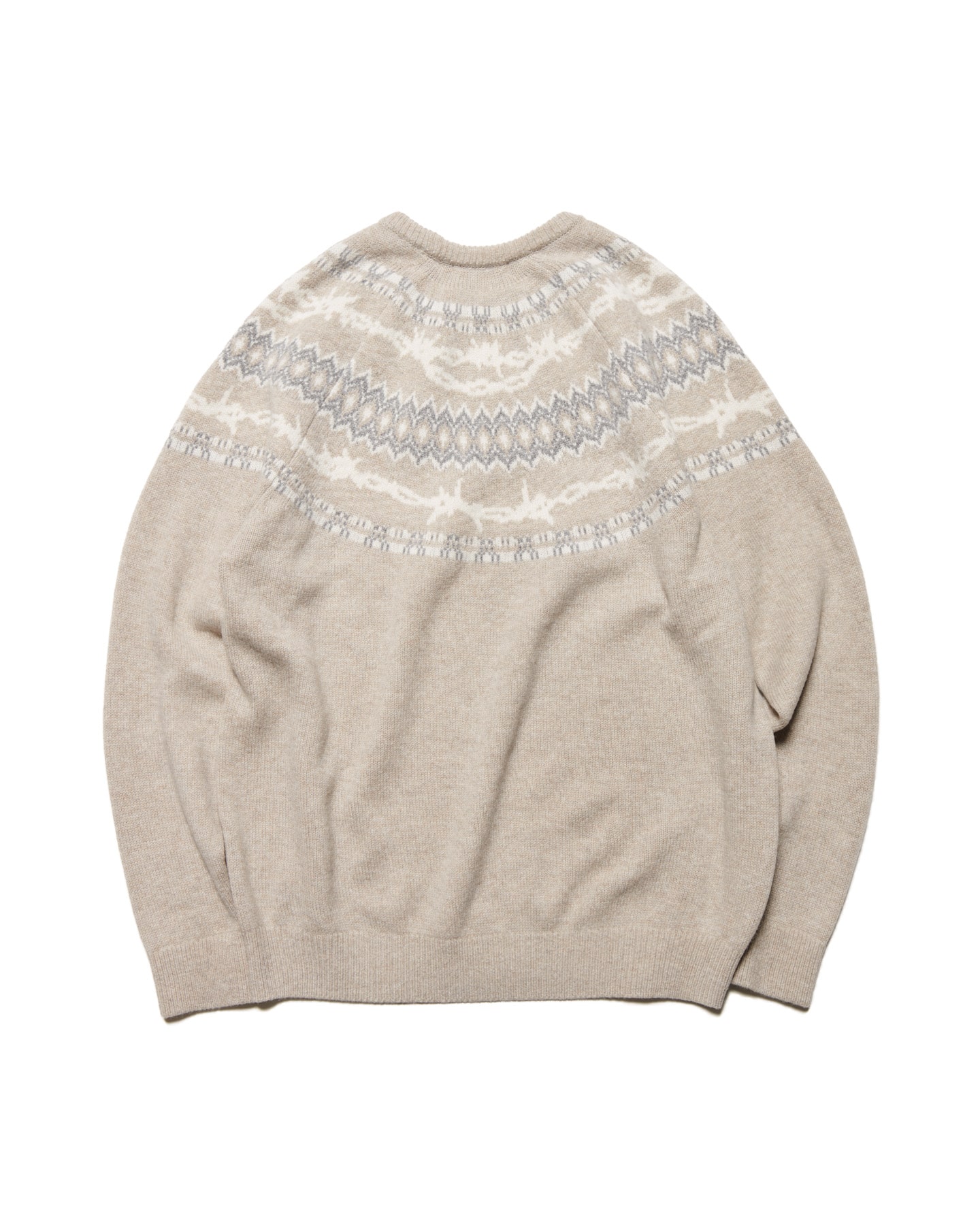SOPH. | ENTANGLED NORDIC SWEATER(2 (M) BEIGE):