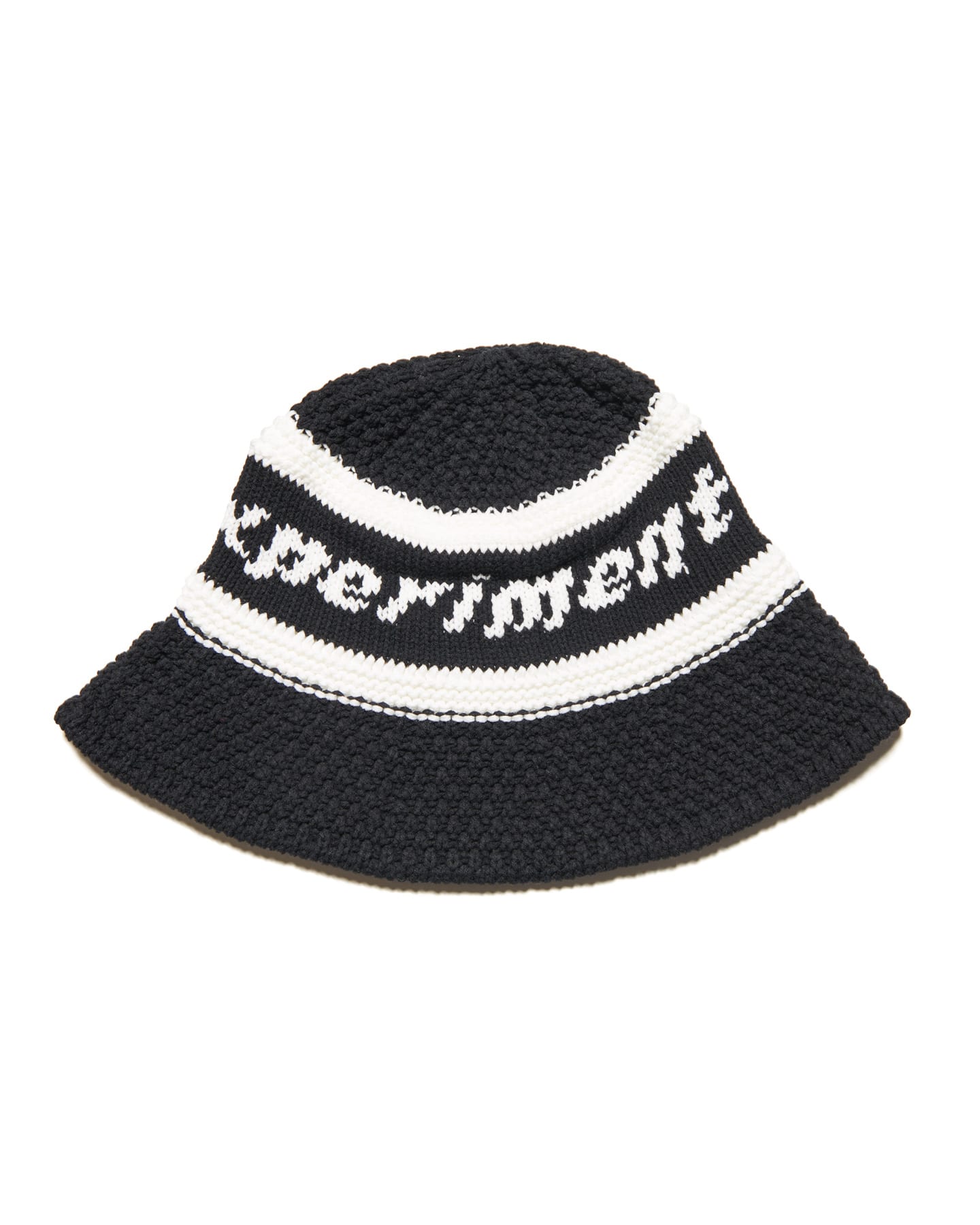 SOPH. | LOGO JACQUARD KNIT HAT(FREE BLACK):