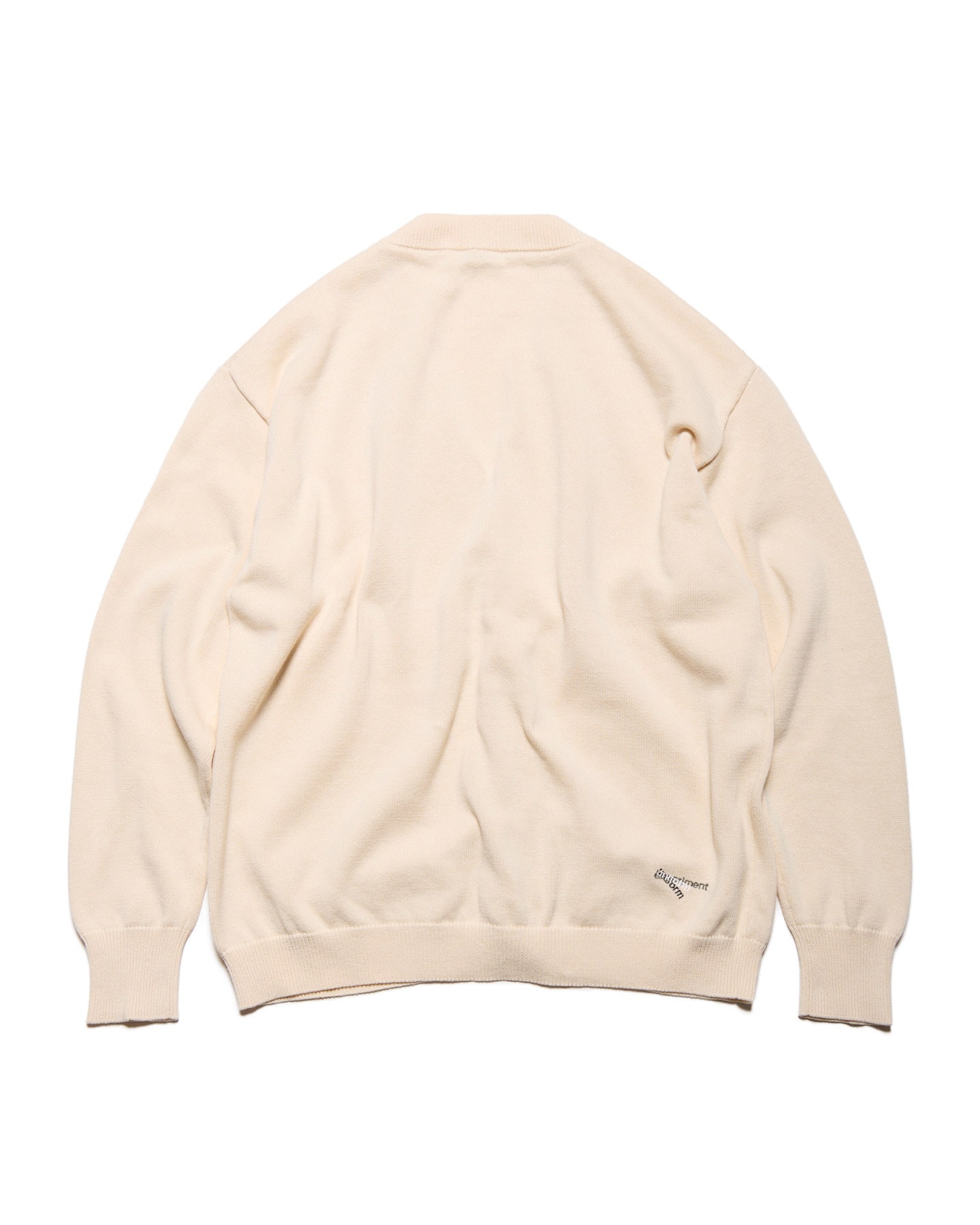 【新品未使用】ニットケープカーディガン (ivory) one after another NICE CLAUP 「one CLAUP」 ニットカーディガン FREE