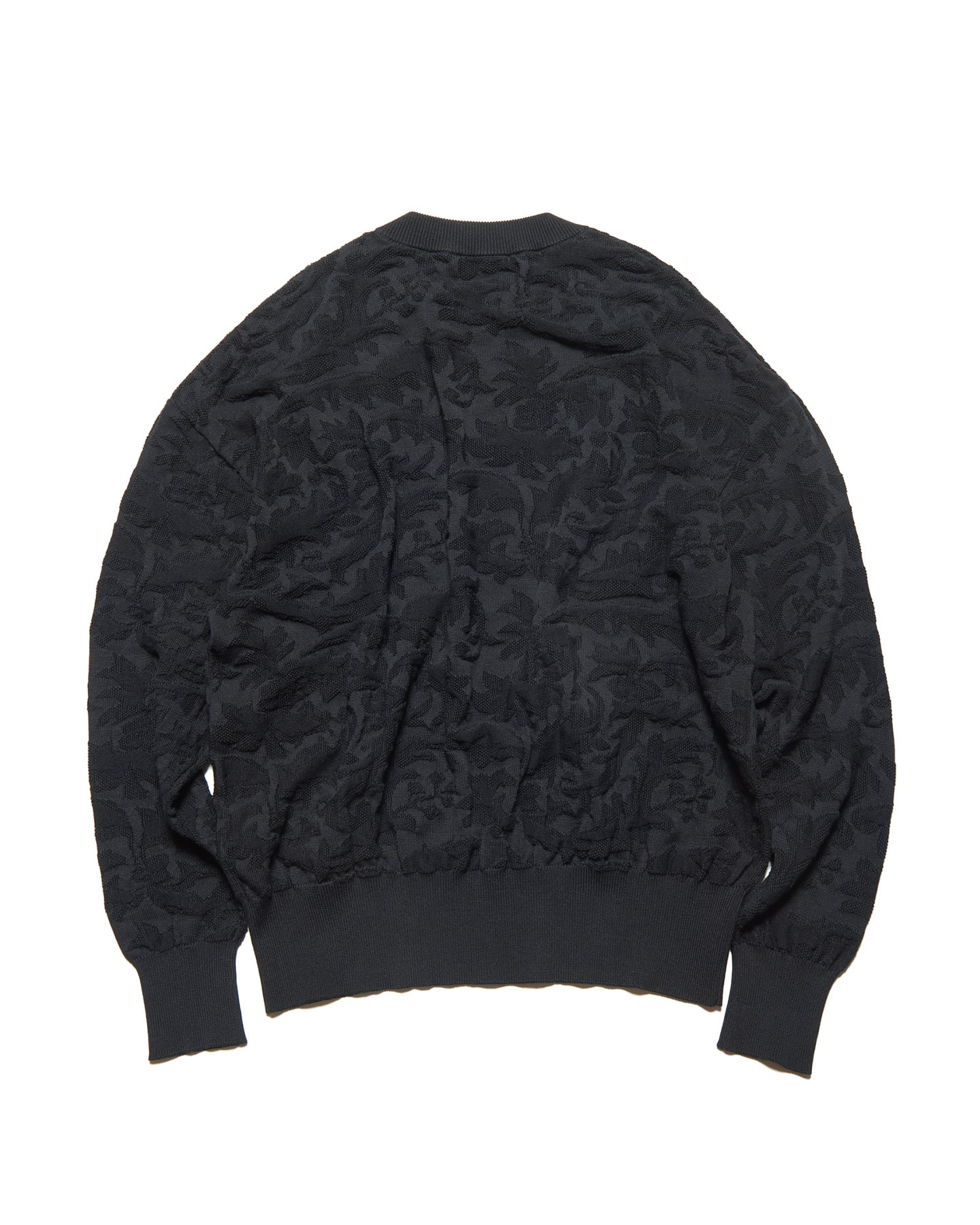 SOPH. | JACQUARD KNIT(2 (M) BLACK):