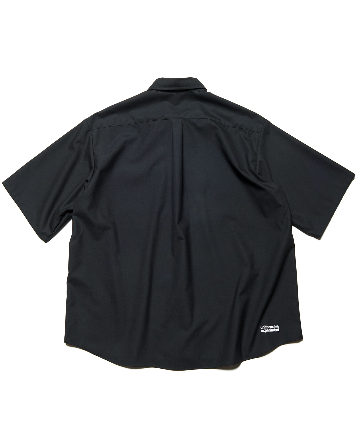 SOPH. | STRETCH WOOL RELAX-FIT S/S SHIRT(2 (M) BLACK):