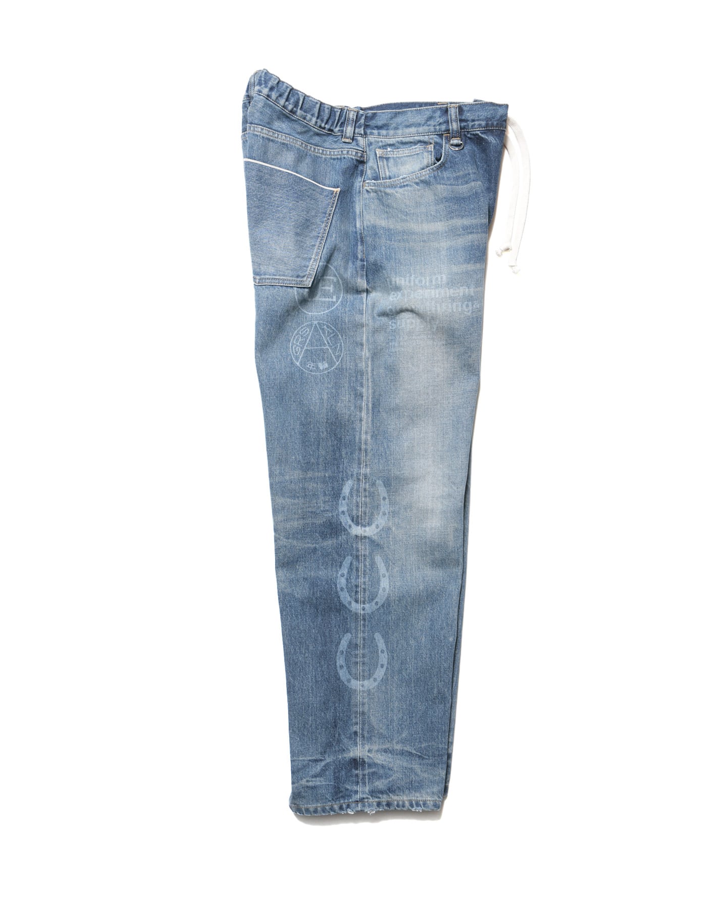 【モスラ】uniformexperiment デニム SOPH. | GRS FADED DENIM PANTS(2 (M) INDIGO):