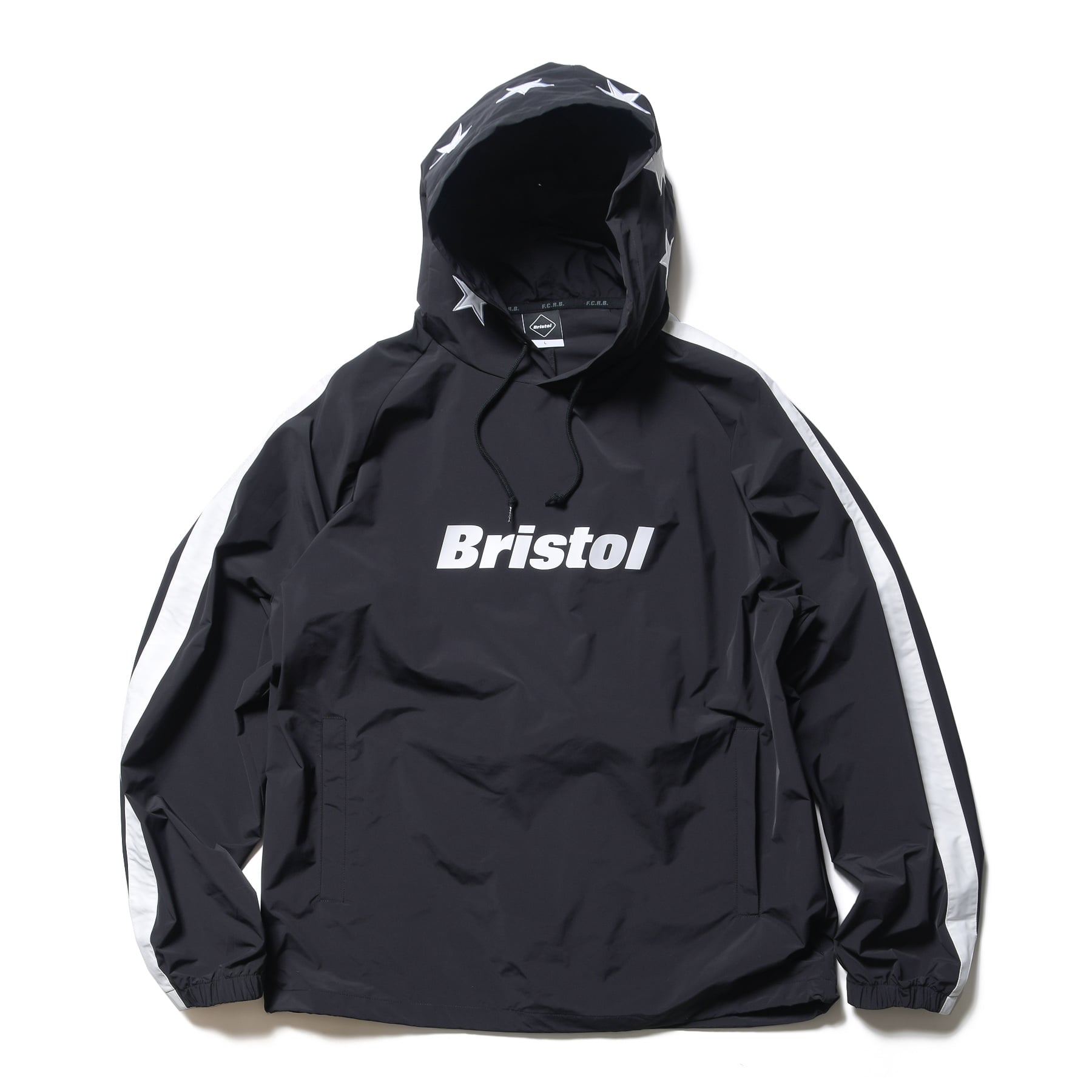 F.C.Real Bristol  STAR JACKET BLACK XL 黒