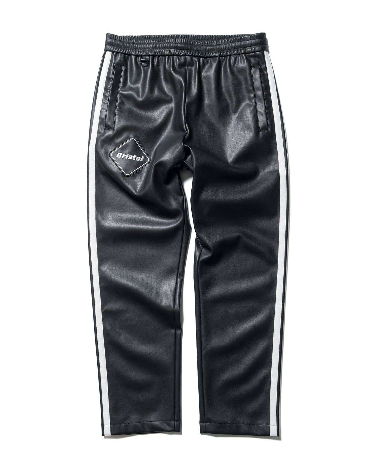 SOPH. | SYNTHETIC LEATHER PANTS(L BLACK):