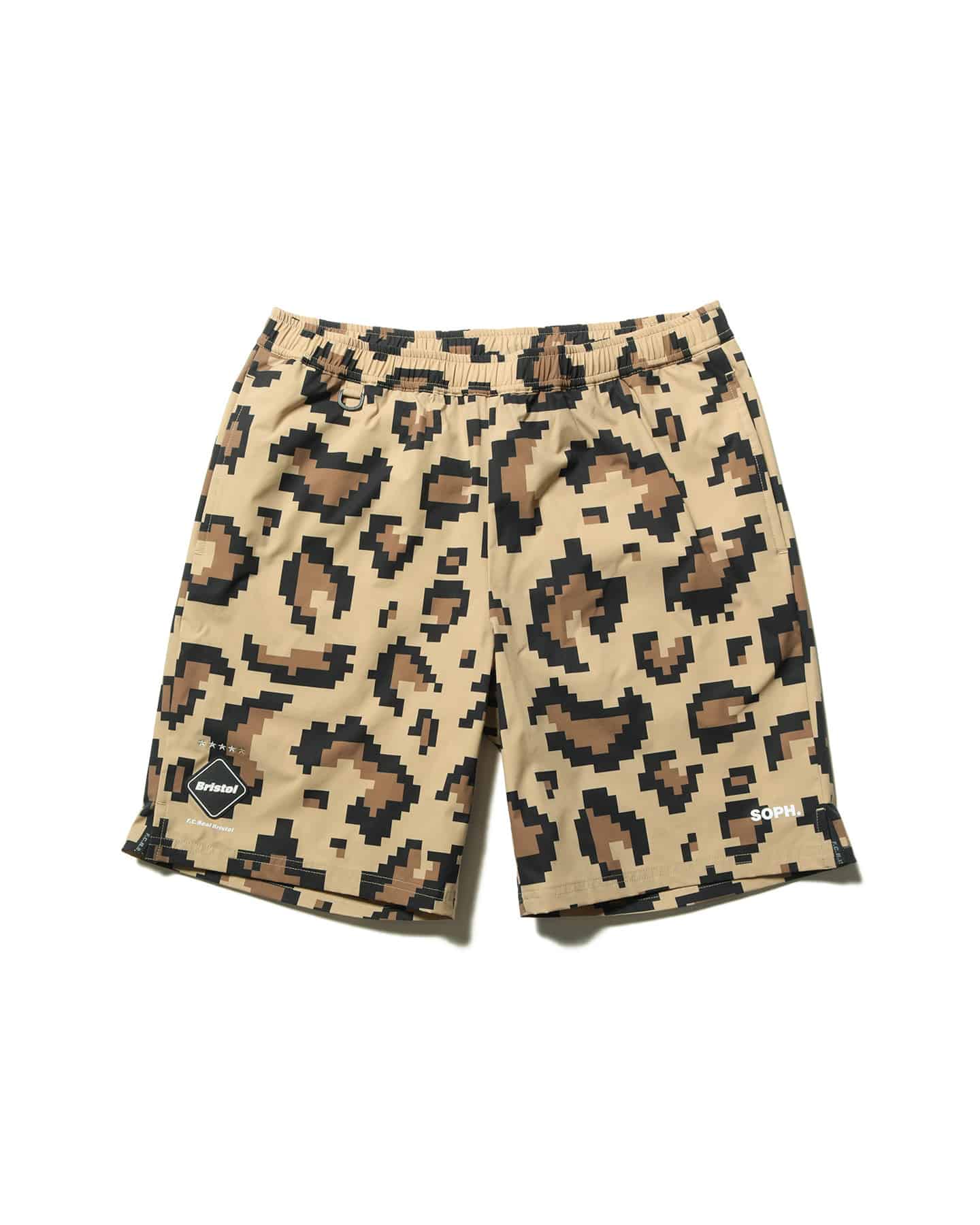 FCRB 22SS PRACTICE SHORTS BROWN LEOPARD - ショートパンツ