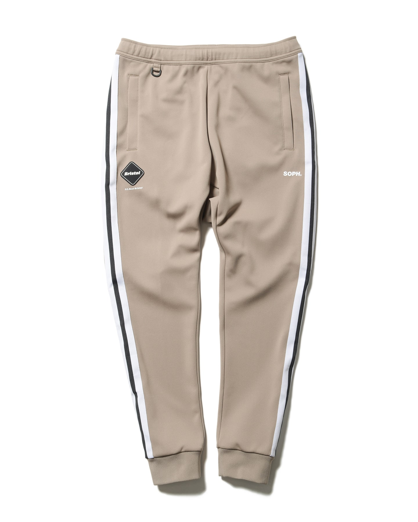 SOPH. | TRAINING TRACK RIBBED PANTS(S BEIGE):