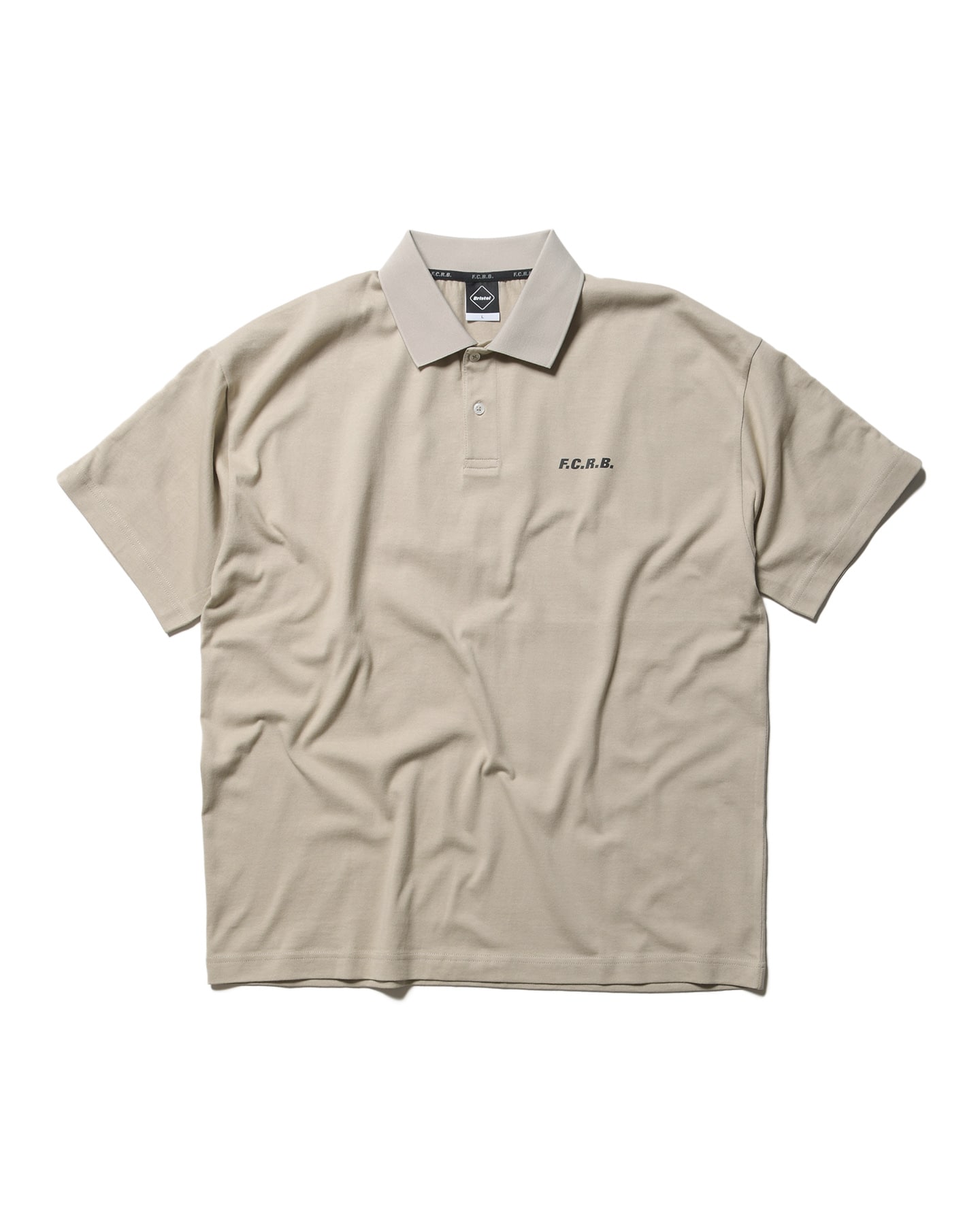 F.C.Real Bristol EMBLEM POLO M - Tシャツ/カットソー(半袖/袖なし)