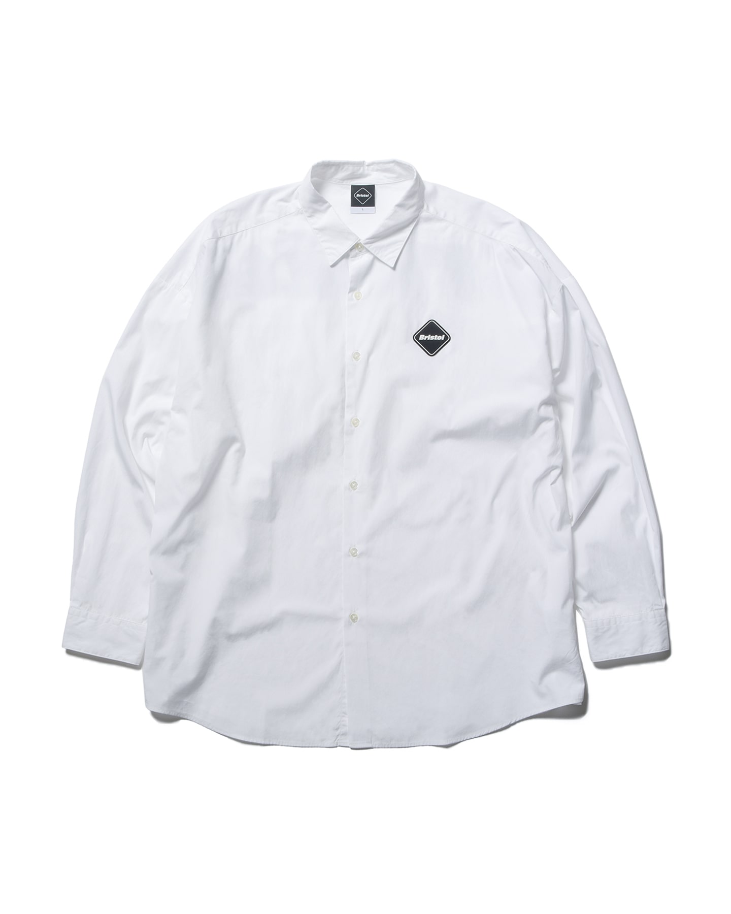 SOPH. | BIG LOGO L/S BAGGY SHIRT(M WHITE):