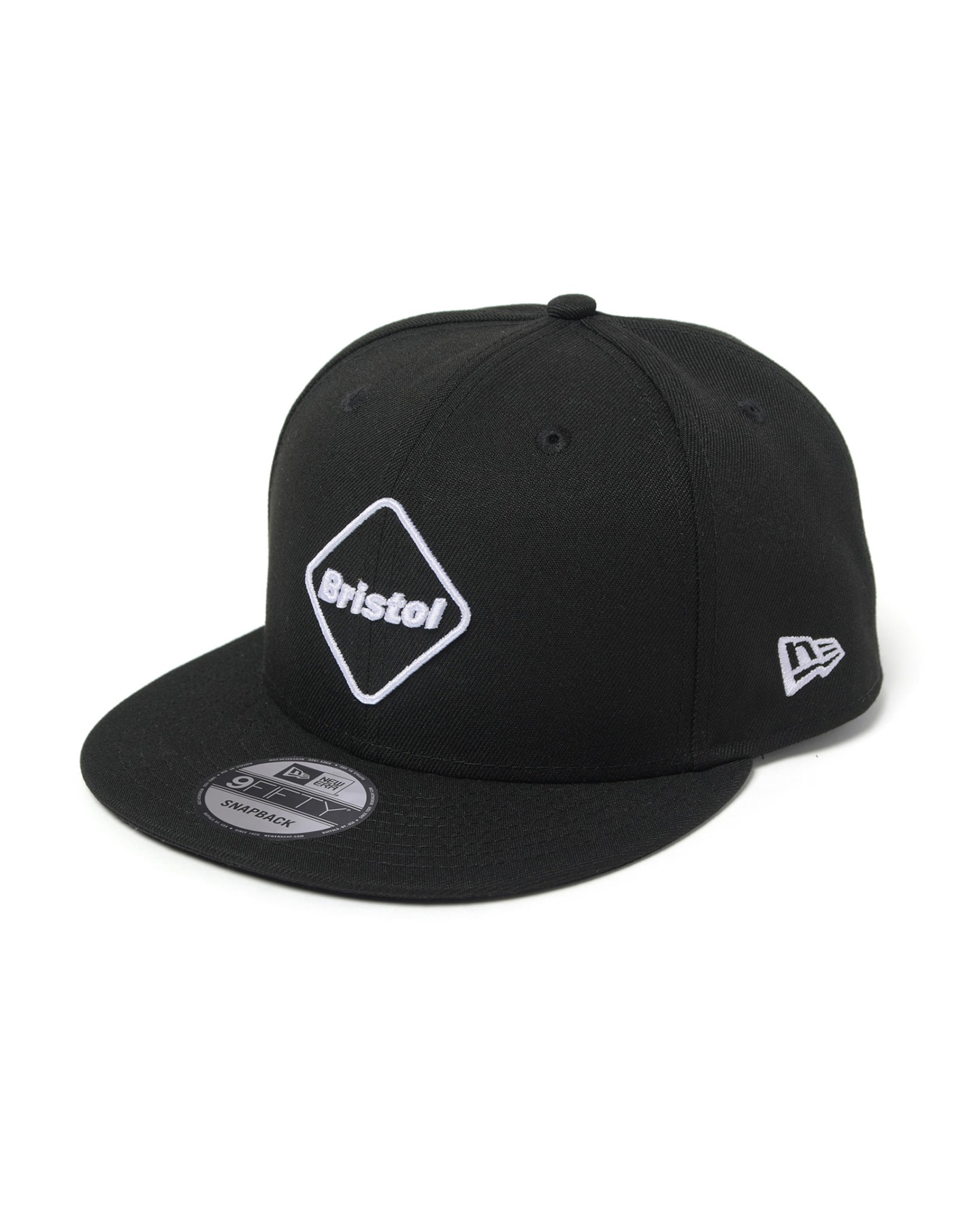 黒x黒　FCRB　NEW ERA 9FIFTY SNAP BACK CAP