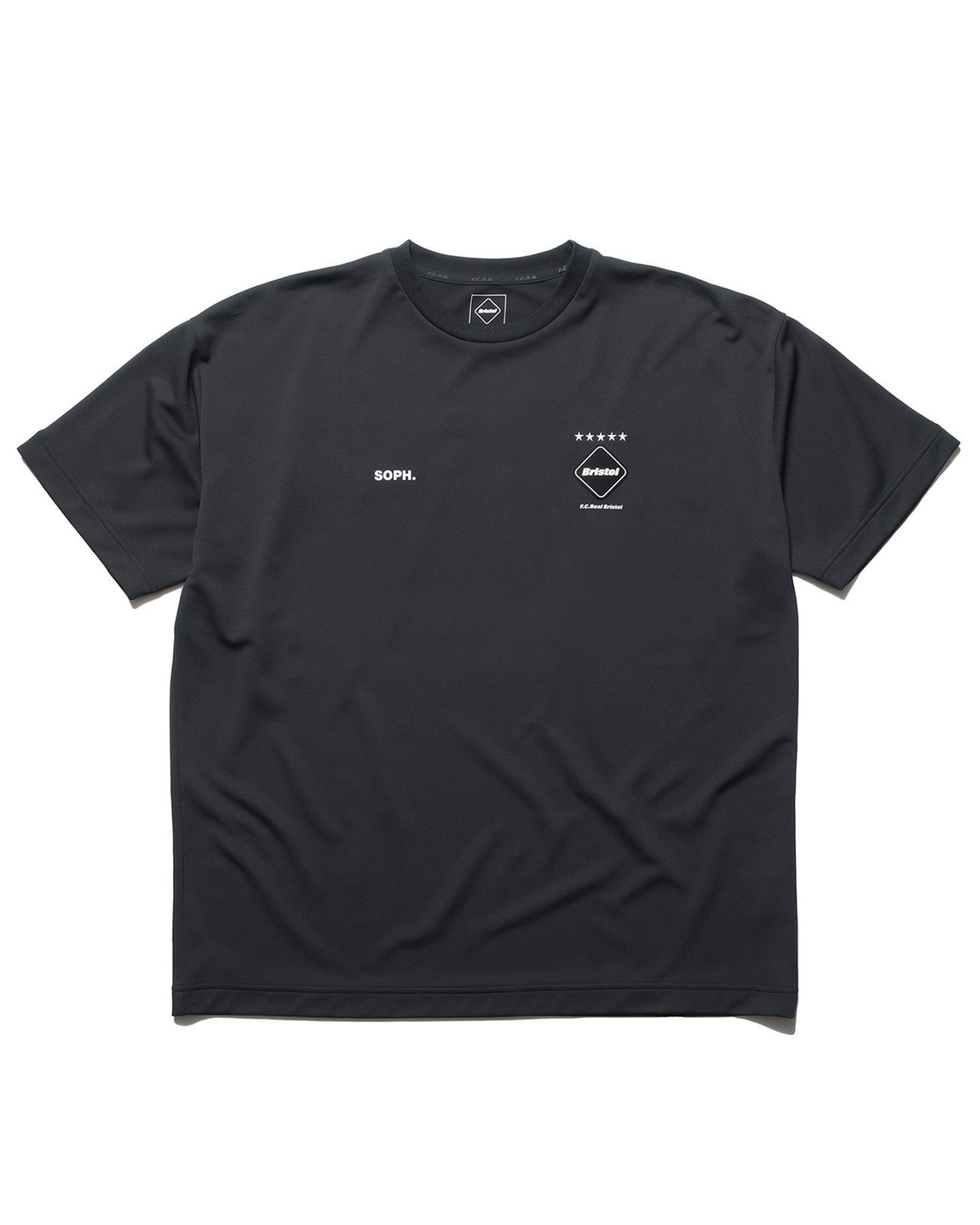 SOPH. | BIG LOGO WIDE TEE(M BLACK):