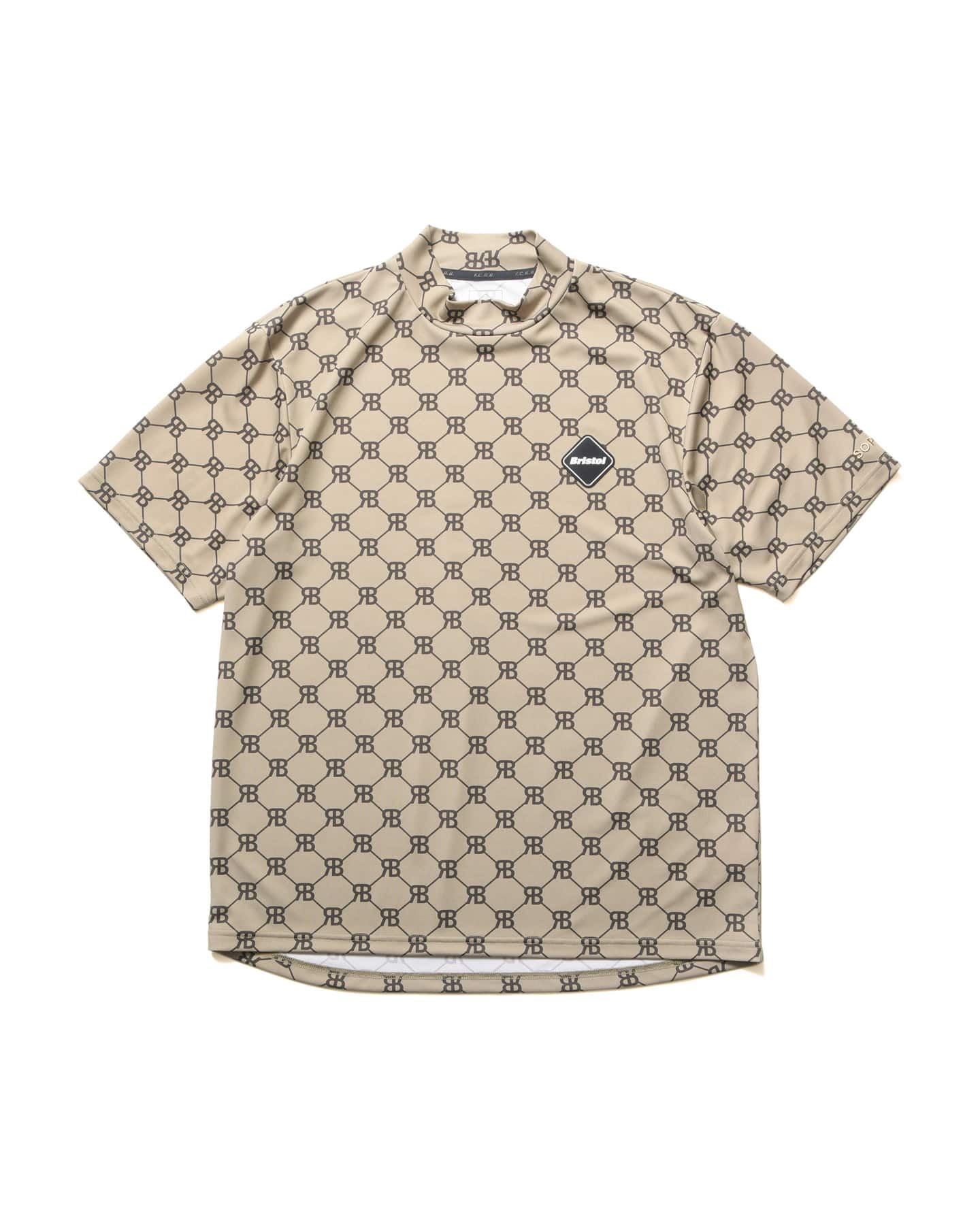 23AW F.C.Real Bristol MONOGRAM MOCKNECK - Tシャツ/カットソー(半袖