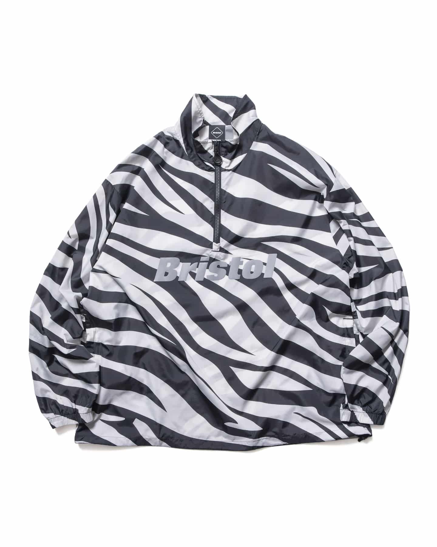 SOPH. | HALF ZIP PRACTICE TOP(M A (WHITE ZEBRA)):