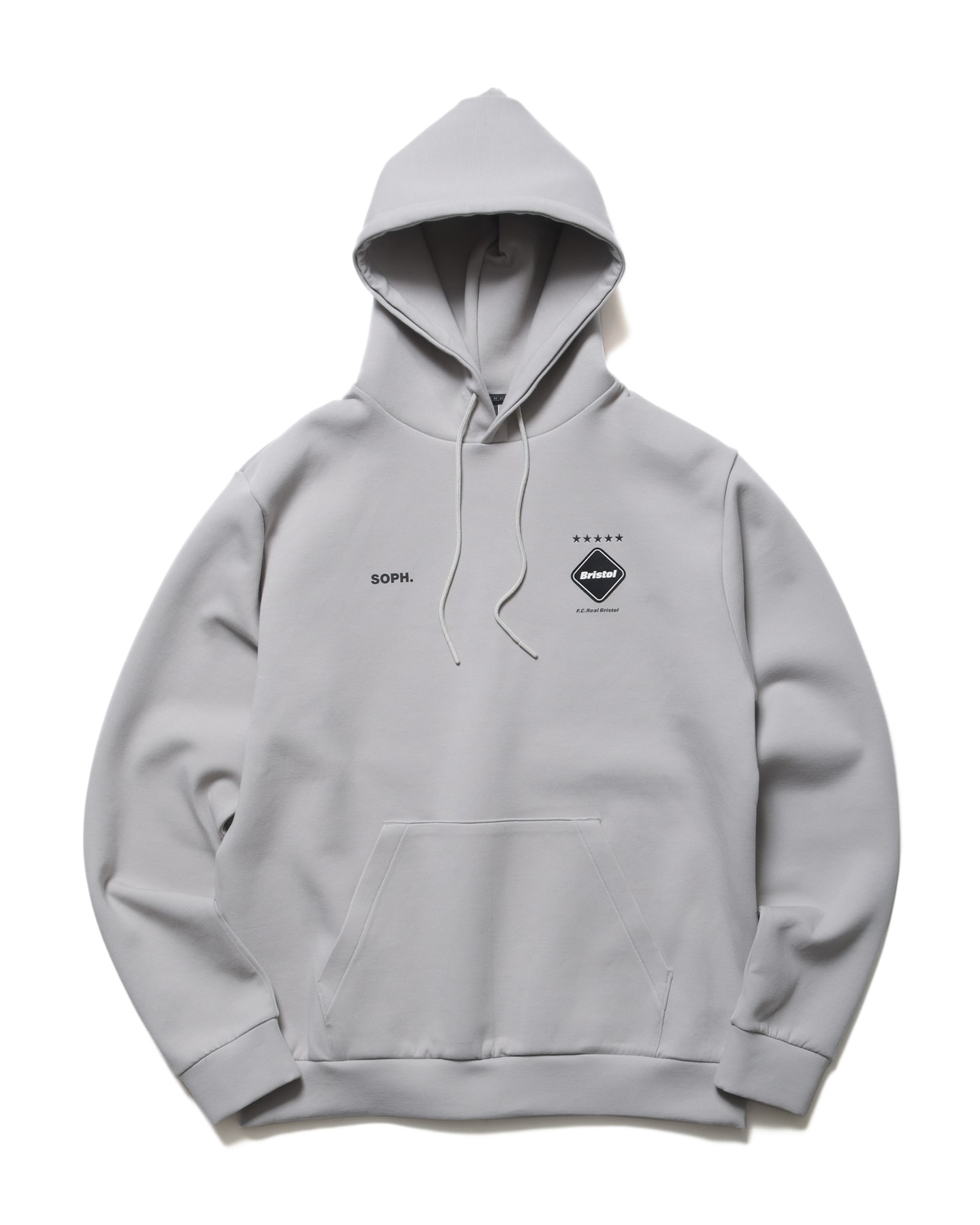 SOPH. | TECH SWEAT TRAINING HOODIE(M LIGHT GRAY):