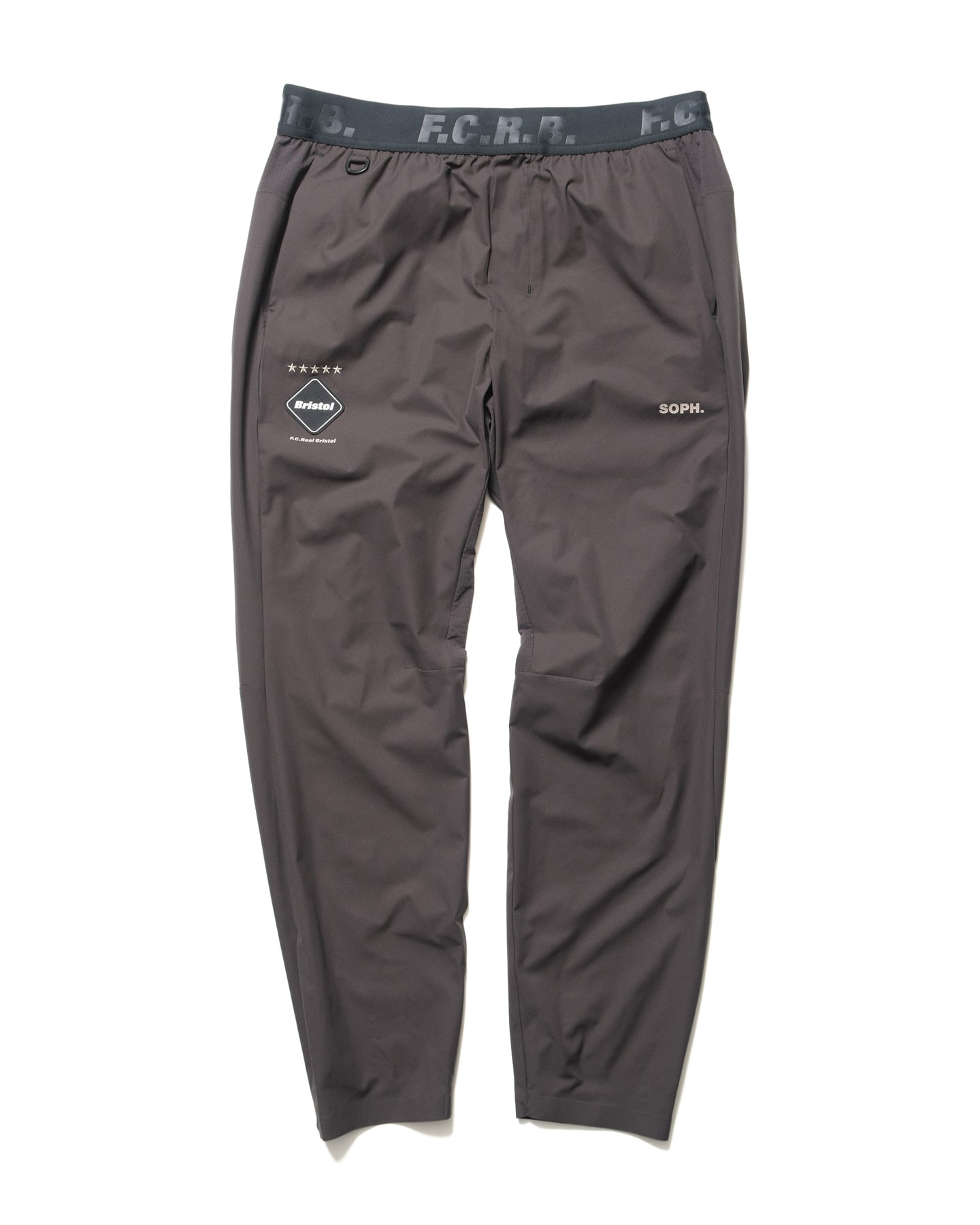 SOPH. | STRETCH LIGHT WEIGHT TAPERED EASY PANTS(S BROWN):