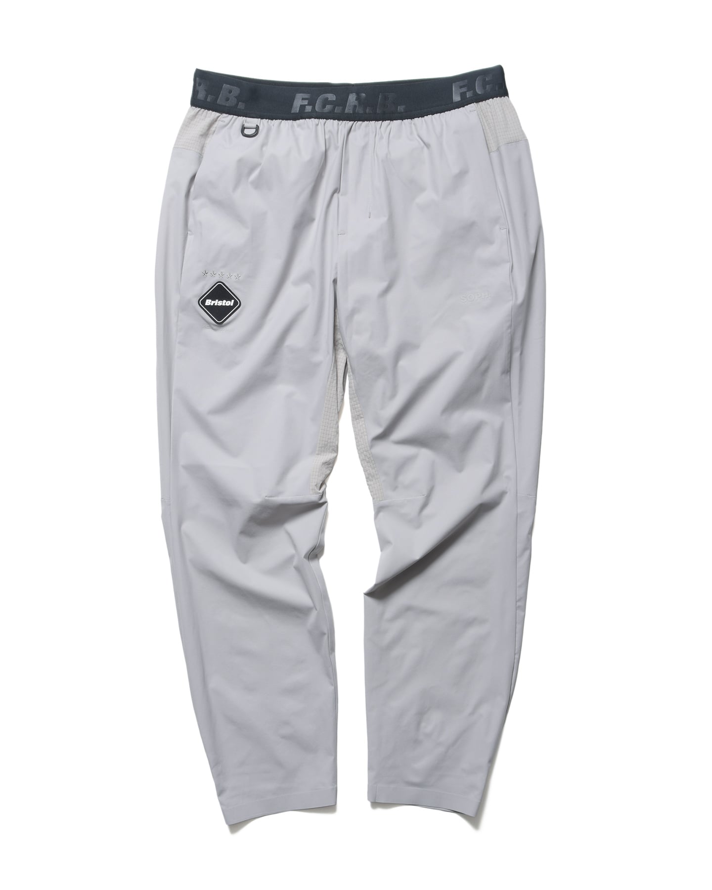 STRETCH LIGHT WEIGHT TAPERED EASY PANTS(M GRAY)
