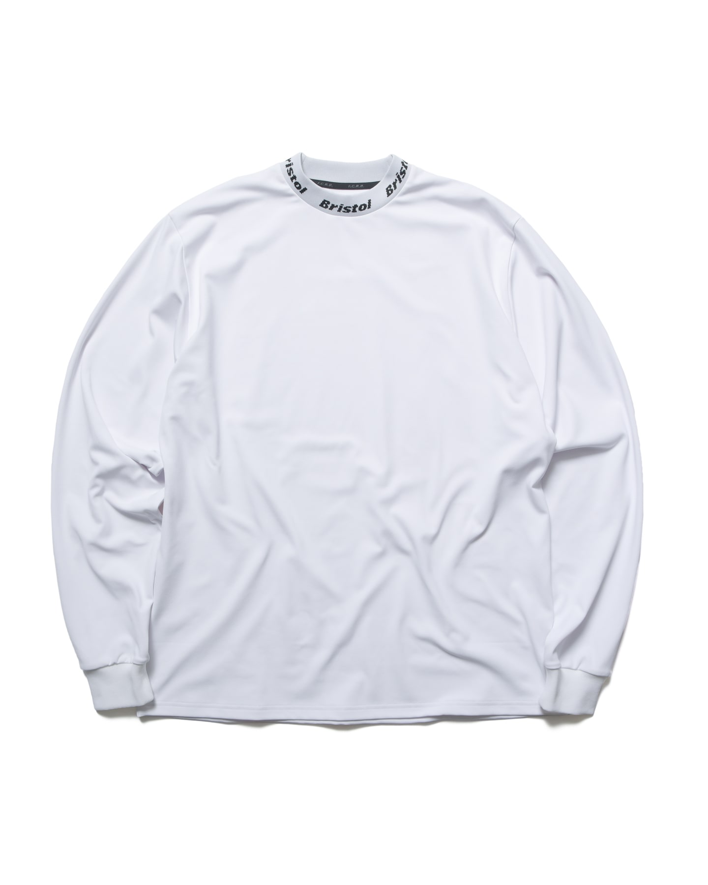 S fcrb WINDPROOF NECK LOGO L/S BAGGY TOP