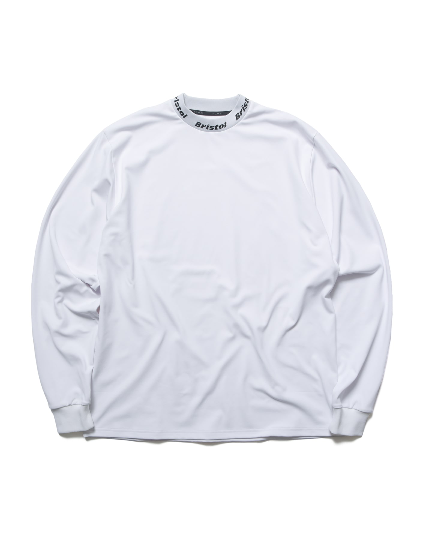 S FCRB 23AW　BIG LOGO CREWNECK KNIT 白