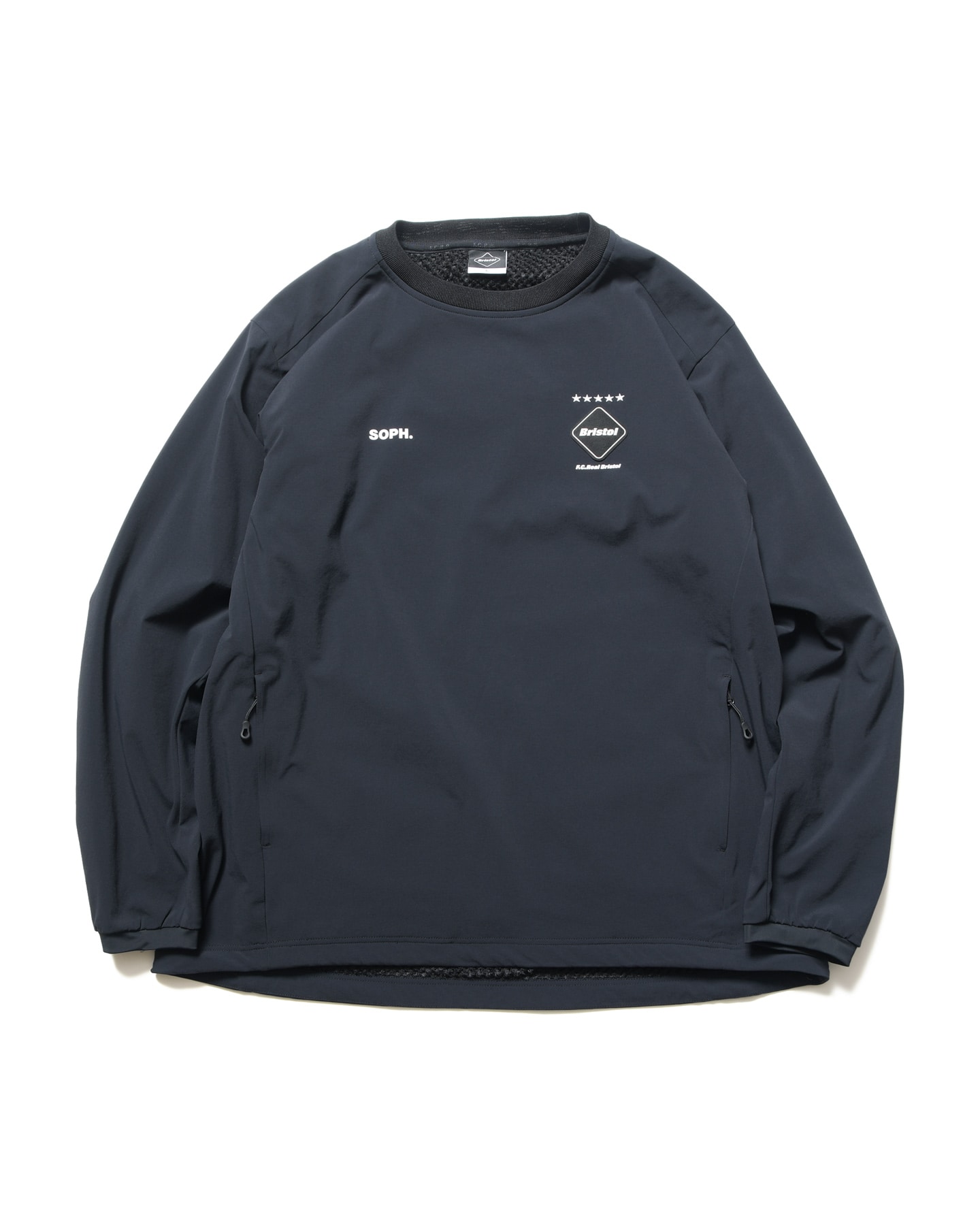 F.C.Real Bristol CREWNECK TOP BLACK L