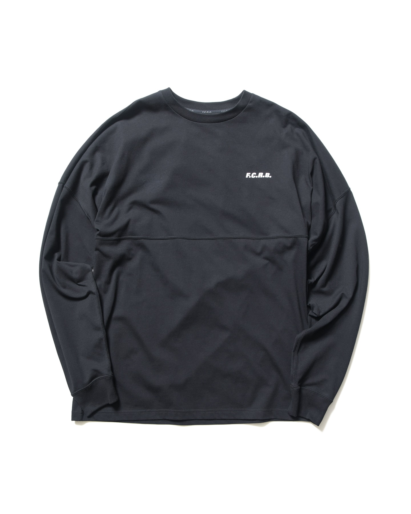 SOPH. | STAR BIG LOGO L/S TEAM BAGGY TEE(M BLACK):