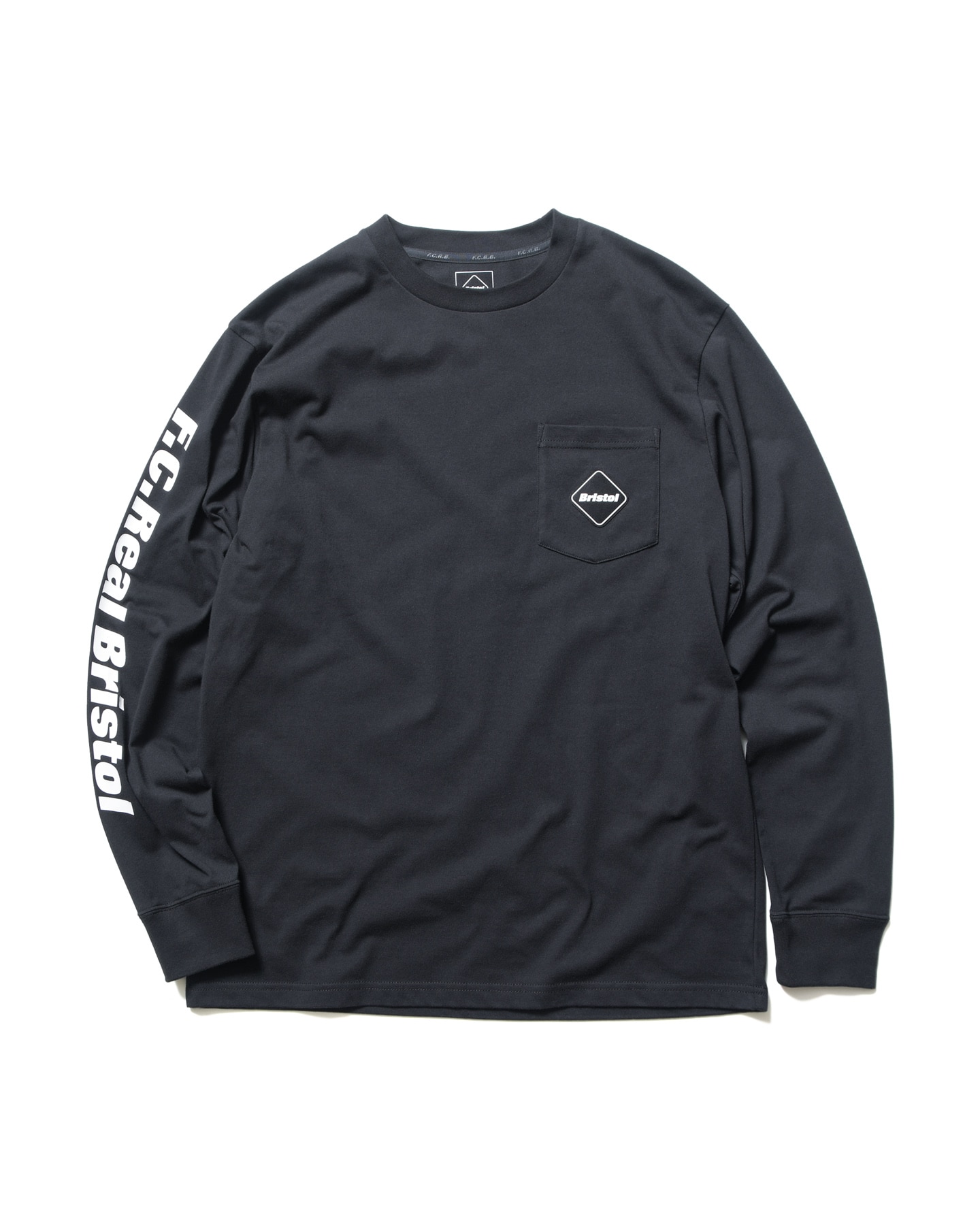 SOPH. | AUTHENTIC L/S TEAM POCKET TEE(M BLACK):