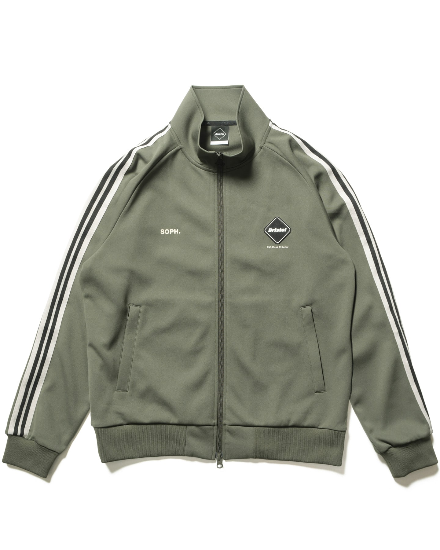 SOPH. | TRAINING TRACK JACKET(M KHAKI):