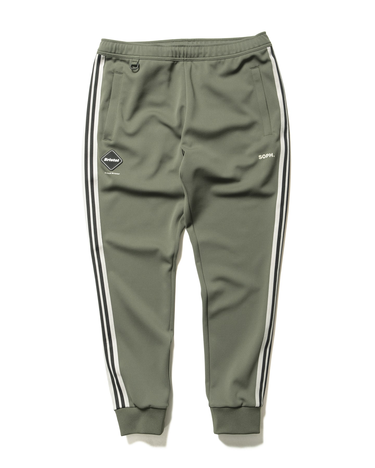 SOPH. | TRAINING TRACK RIBBED PANTS(M KHAKI):