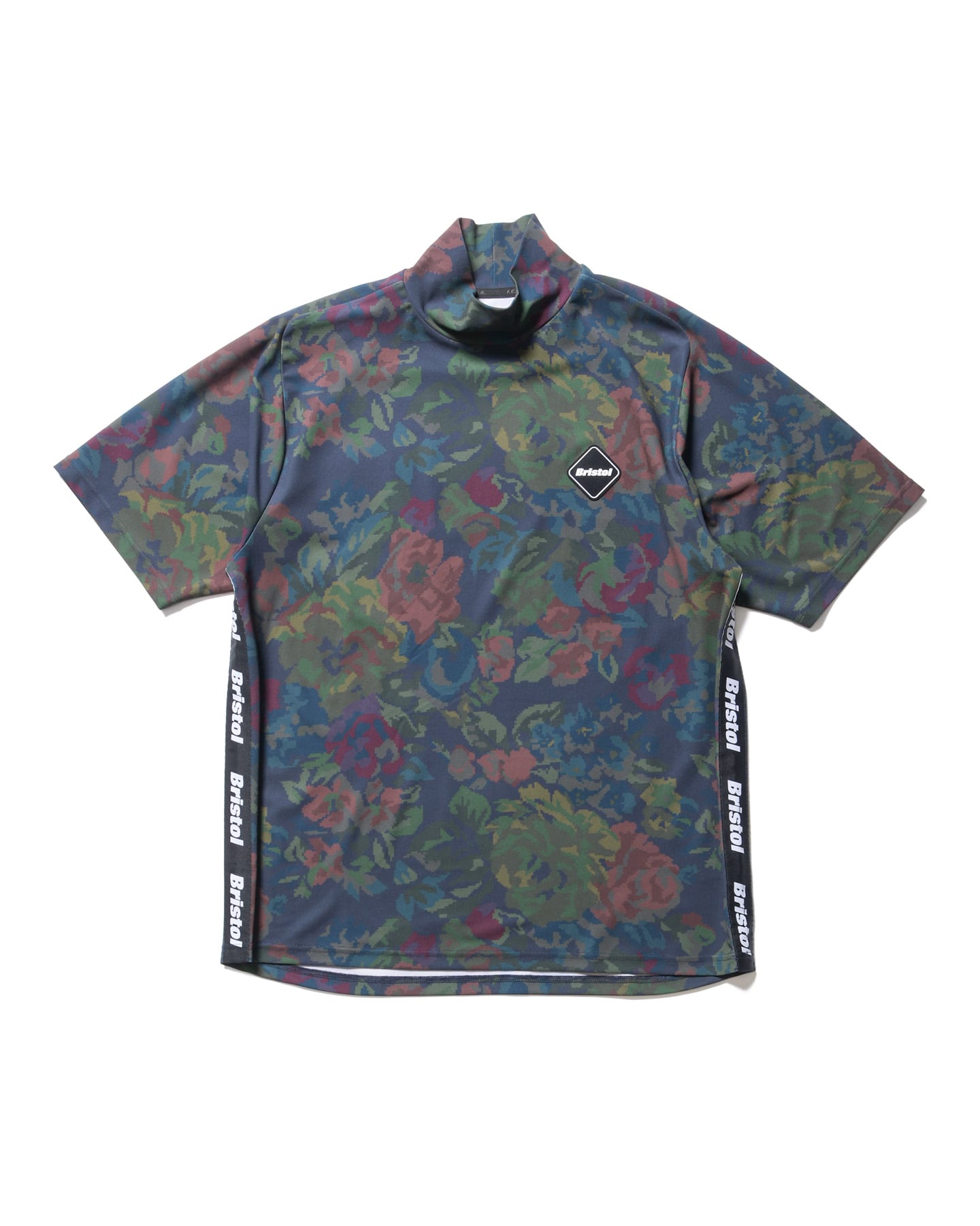 SOPH. | S/S MOCKNECK TRAINING TOP(M B (NAVY FLOWER)):