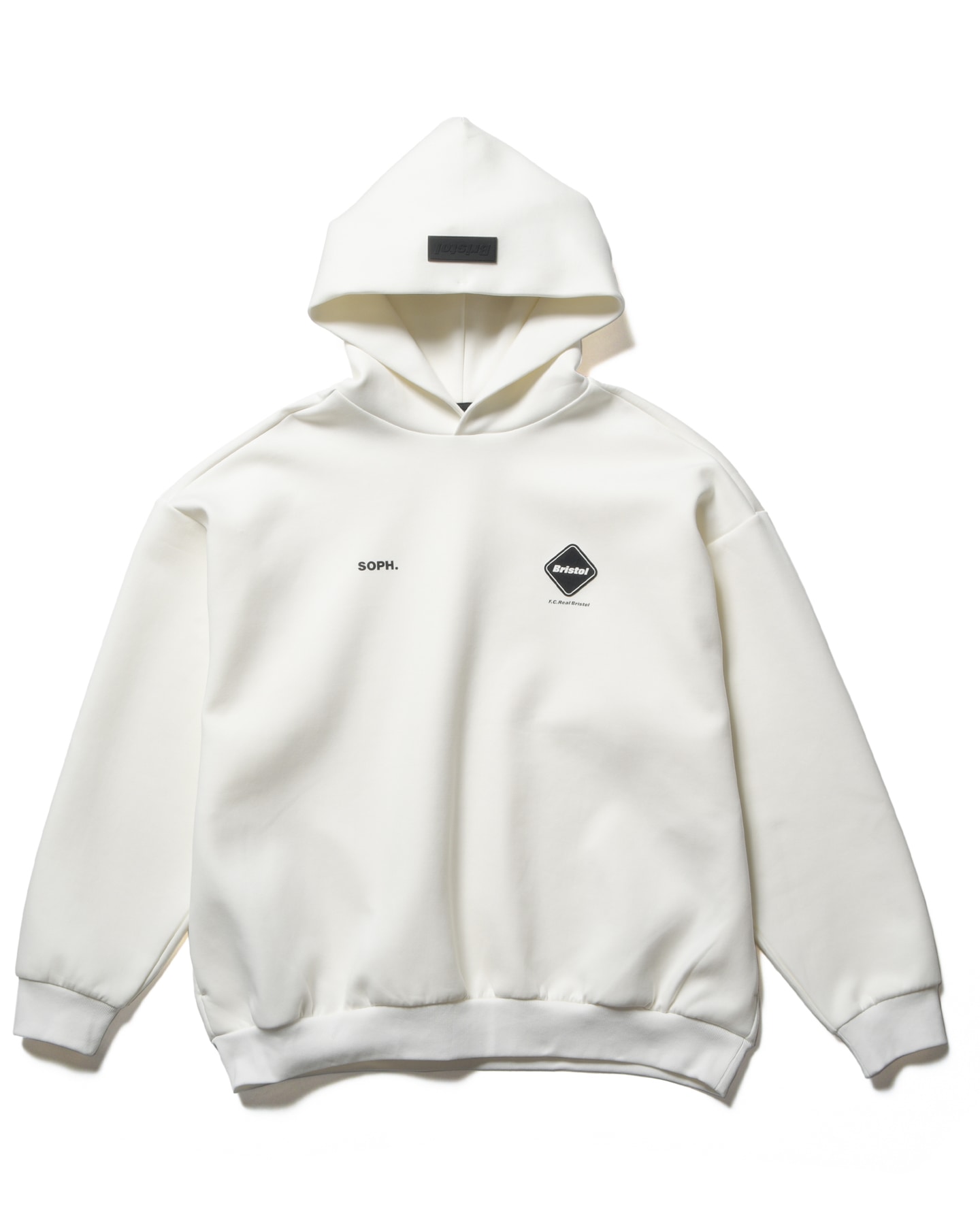 SOPH. | TECH SWEAT TEAM BAGGY HOODIE(M OFF WHITE): SOPH. | TECH SWEAT TEAM BAGGY HOODIE(M OFF WHITE):