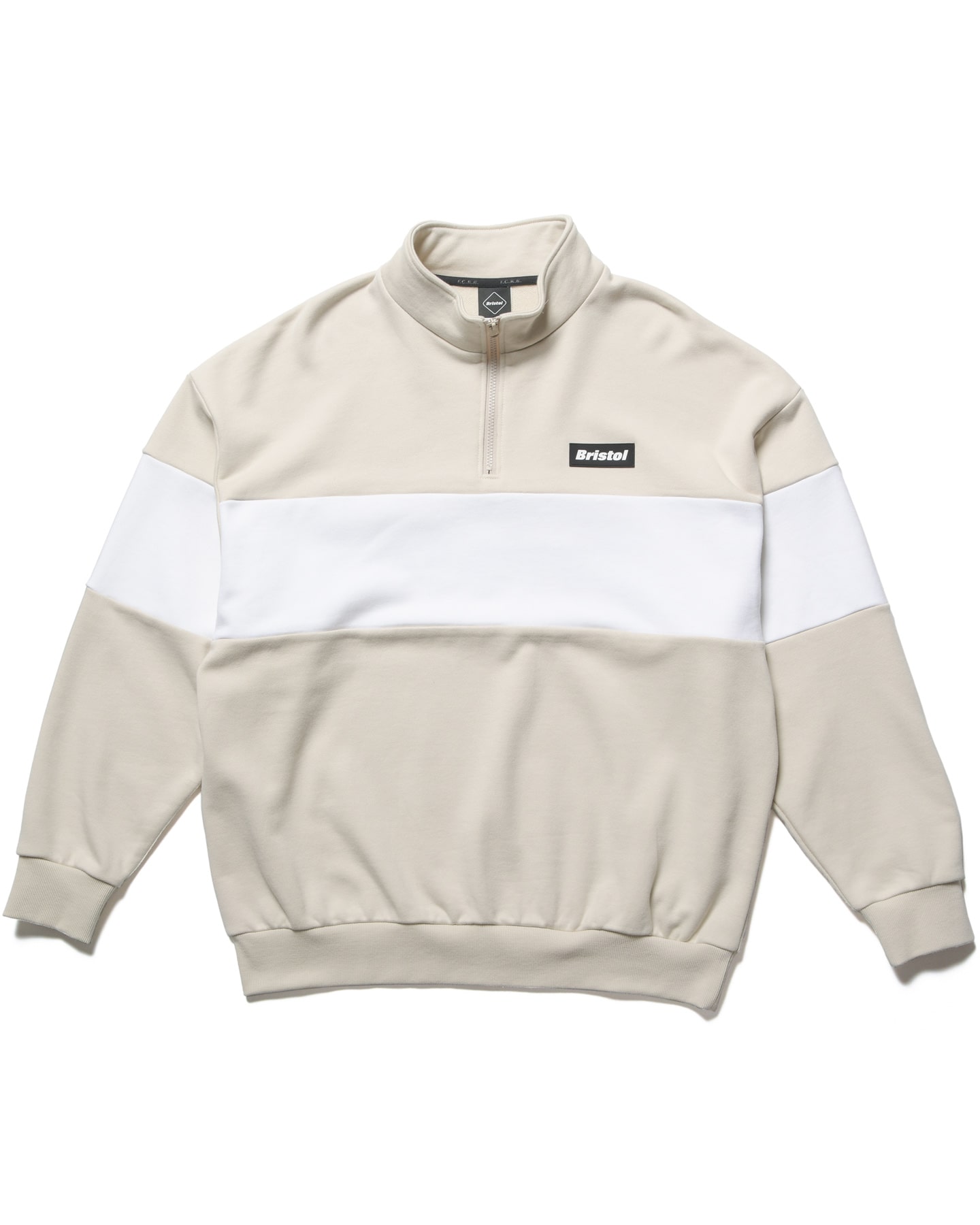 新品 24年 fcrb HALF ZIP STAND COLLAR SWEAT