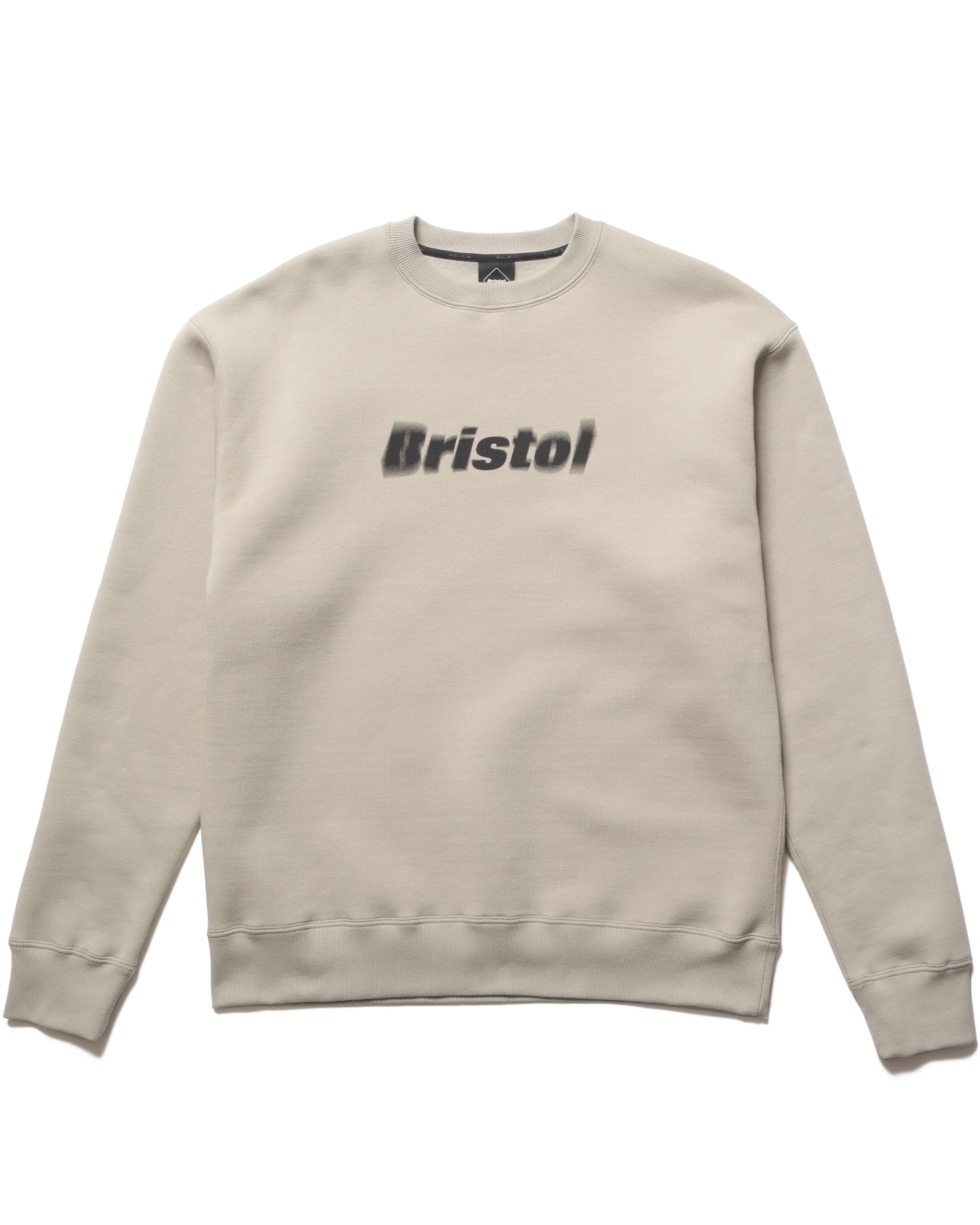 SOPH. | BLURRED LOGO CREWNECK SWEAT(M BEIGE): 