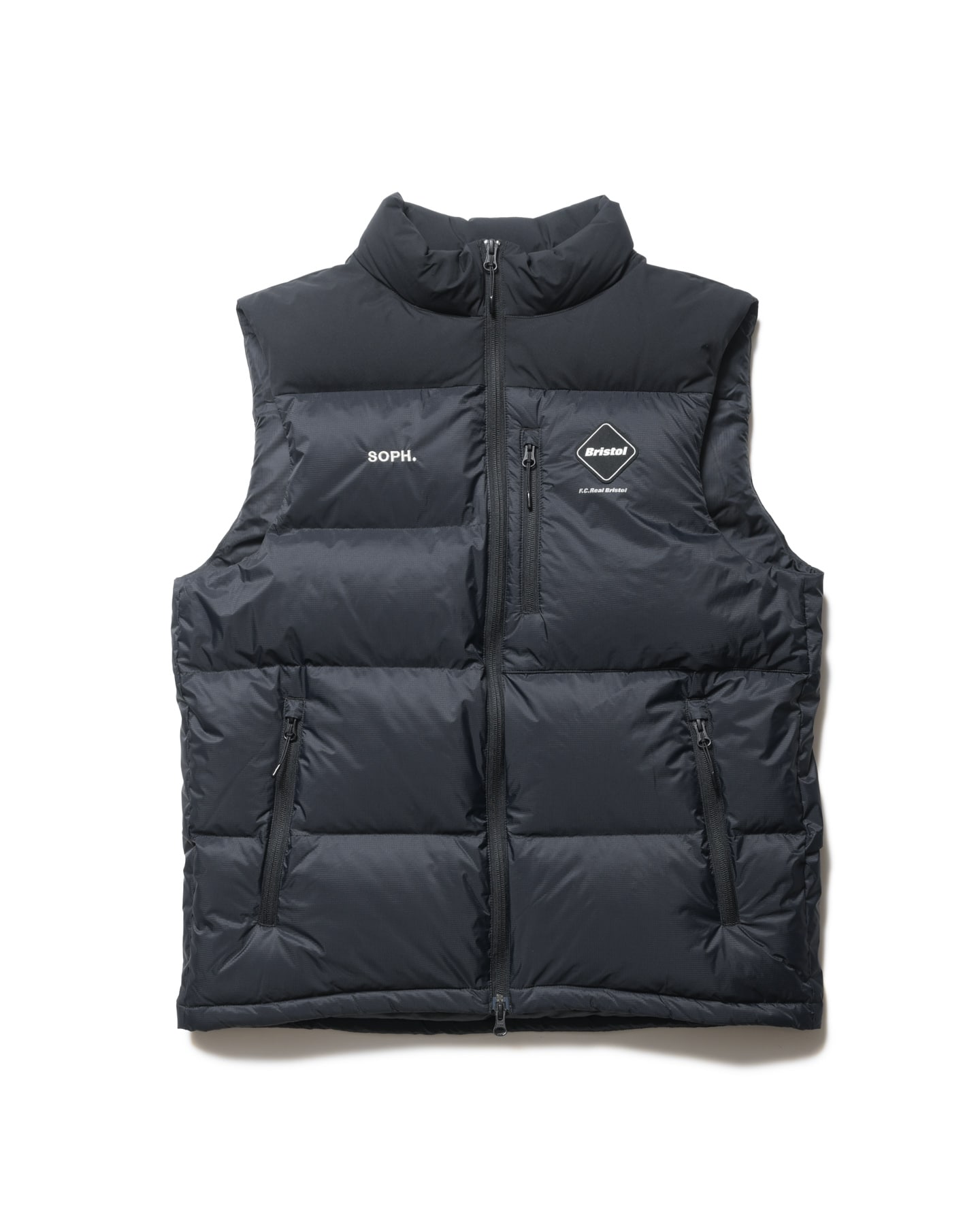 SOPH. | FIELD DOWN VEST(M BLACK):