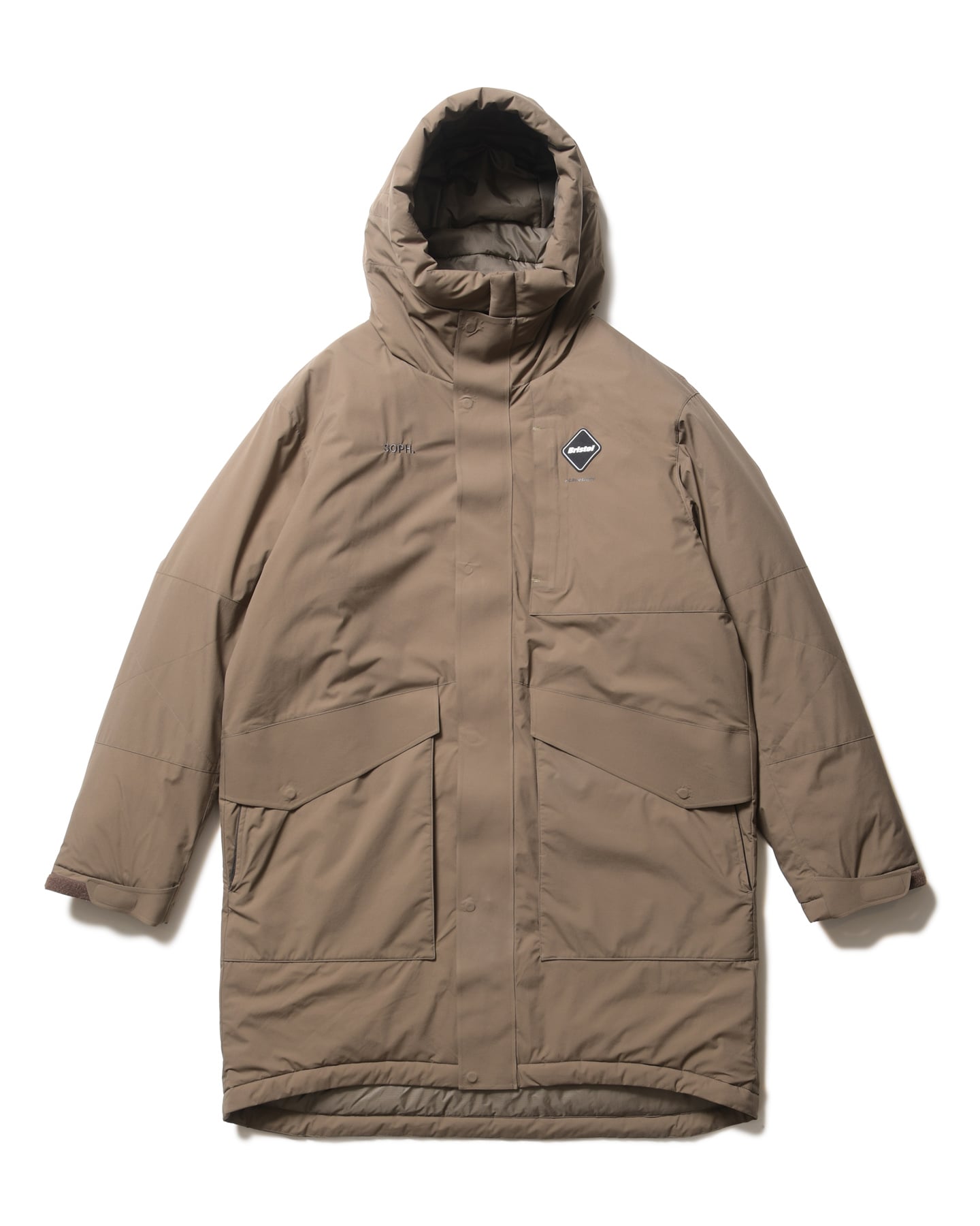 SOPH. | INSULATION BENCH COAT(M MOCHA):