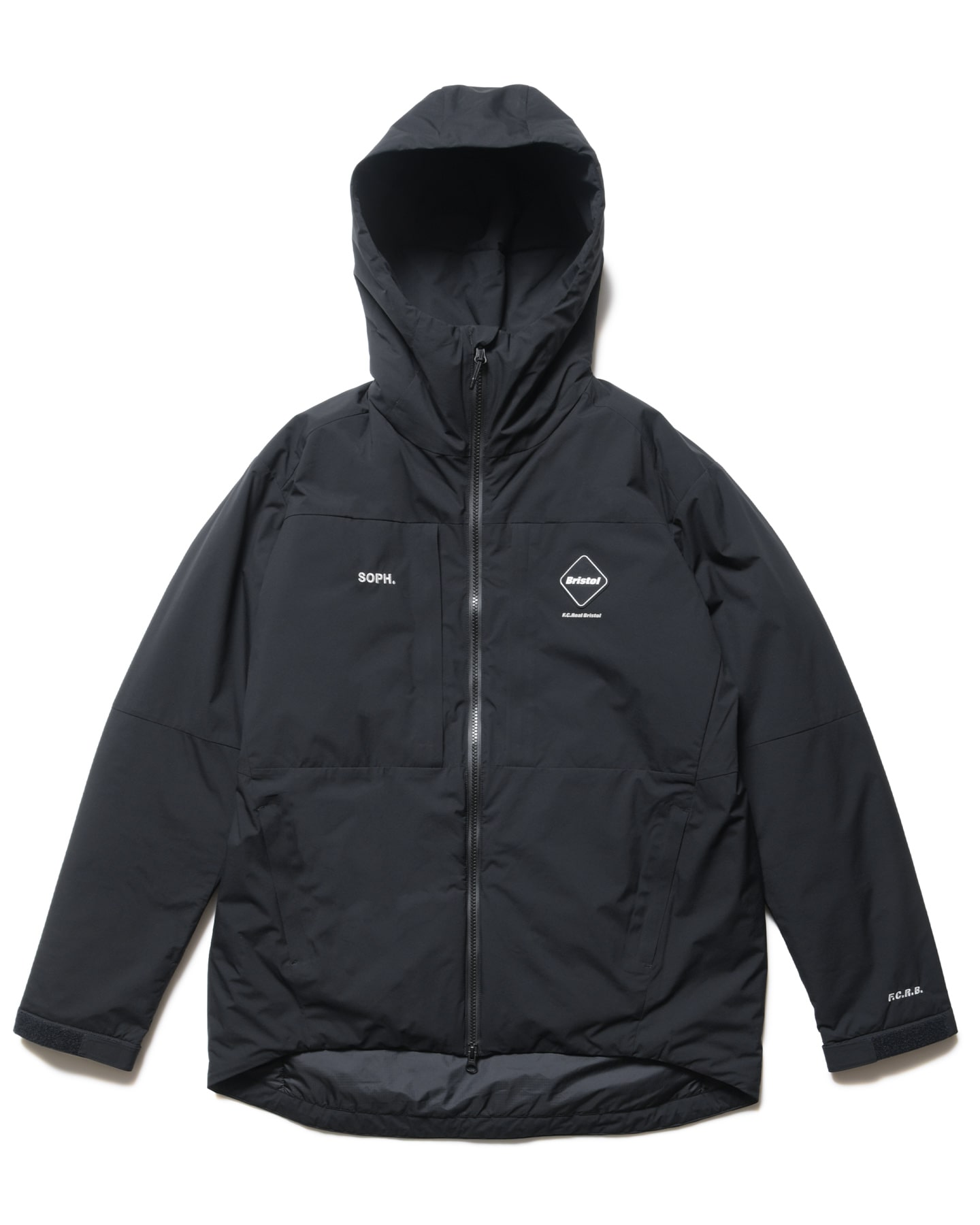 SOPH. | INSULATION HOODED JACKET(M BLACK):
