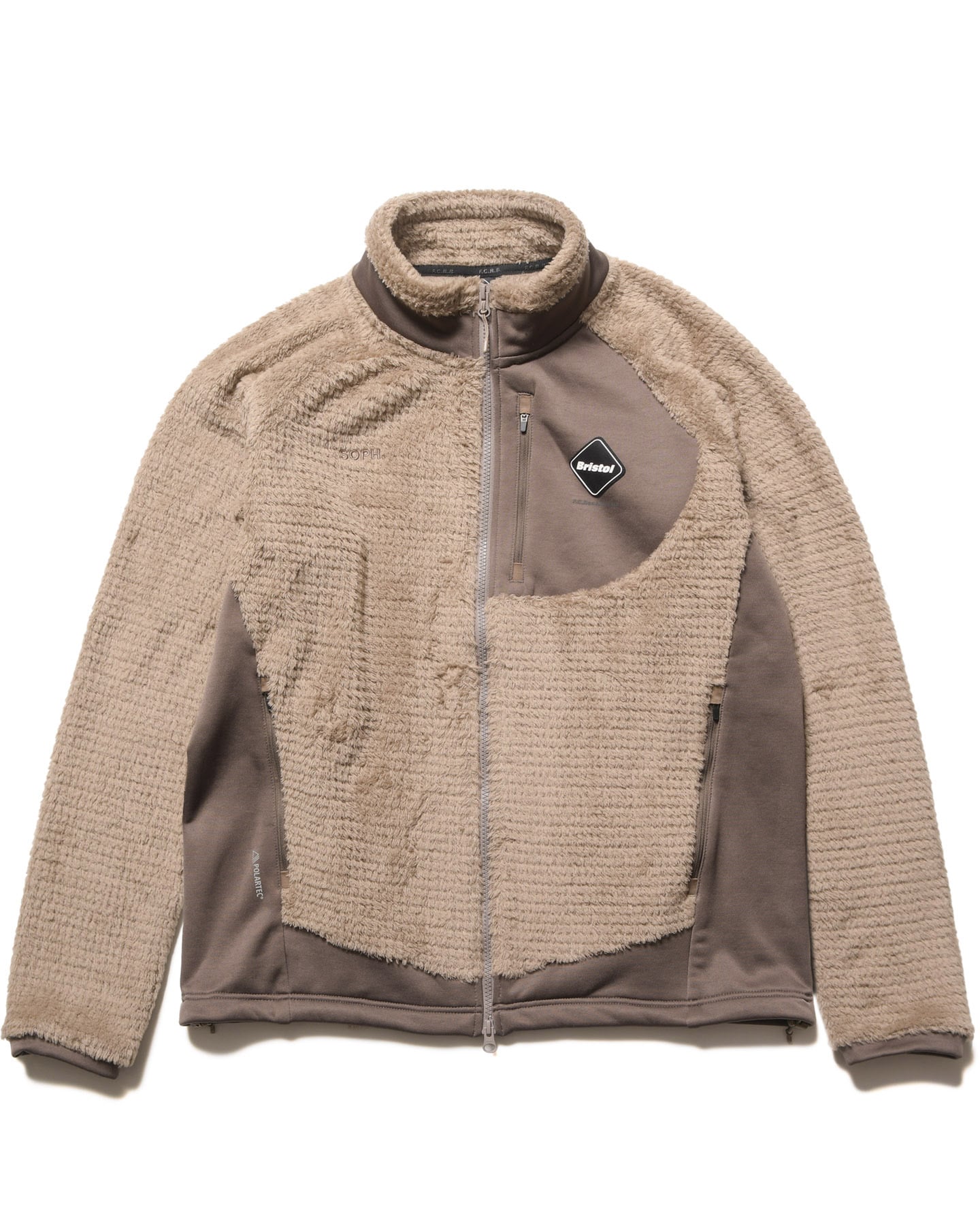 SOPH. | HYBRID FLEECE BLOUSON(XXL BEIGE):