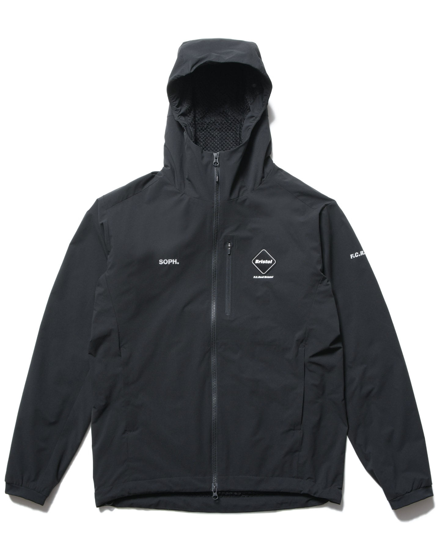 SOPH. | THERMAL-LINING HOODED BLOUSON(M BLACK):