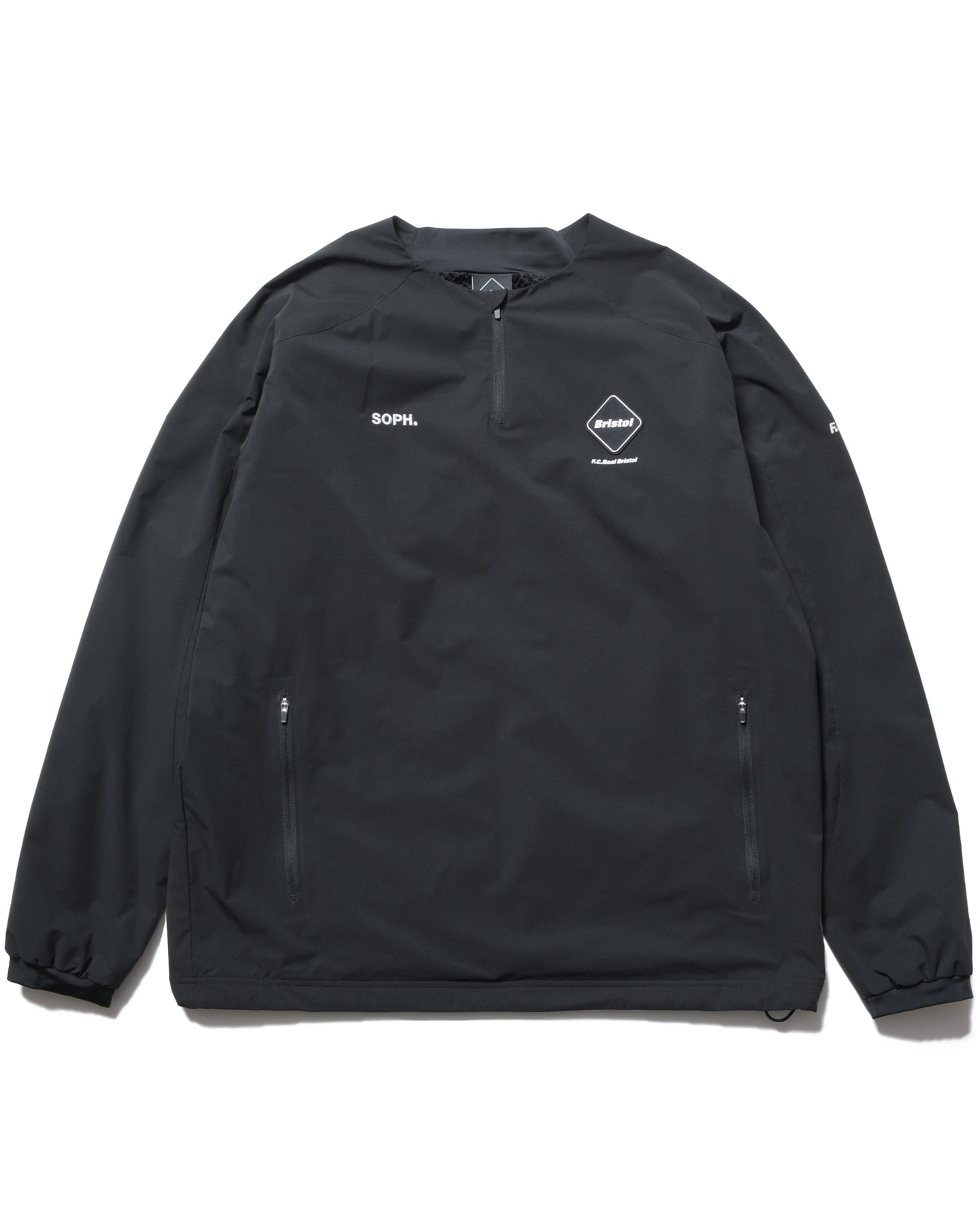SOPH. | THERMAL-LINING QUARTER-ZIP PISTE(M BLACK):