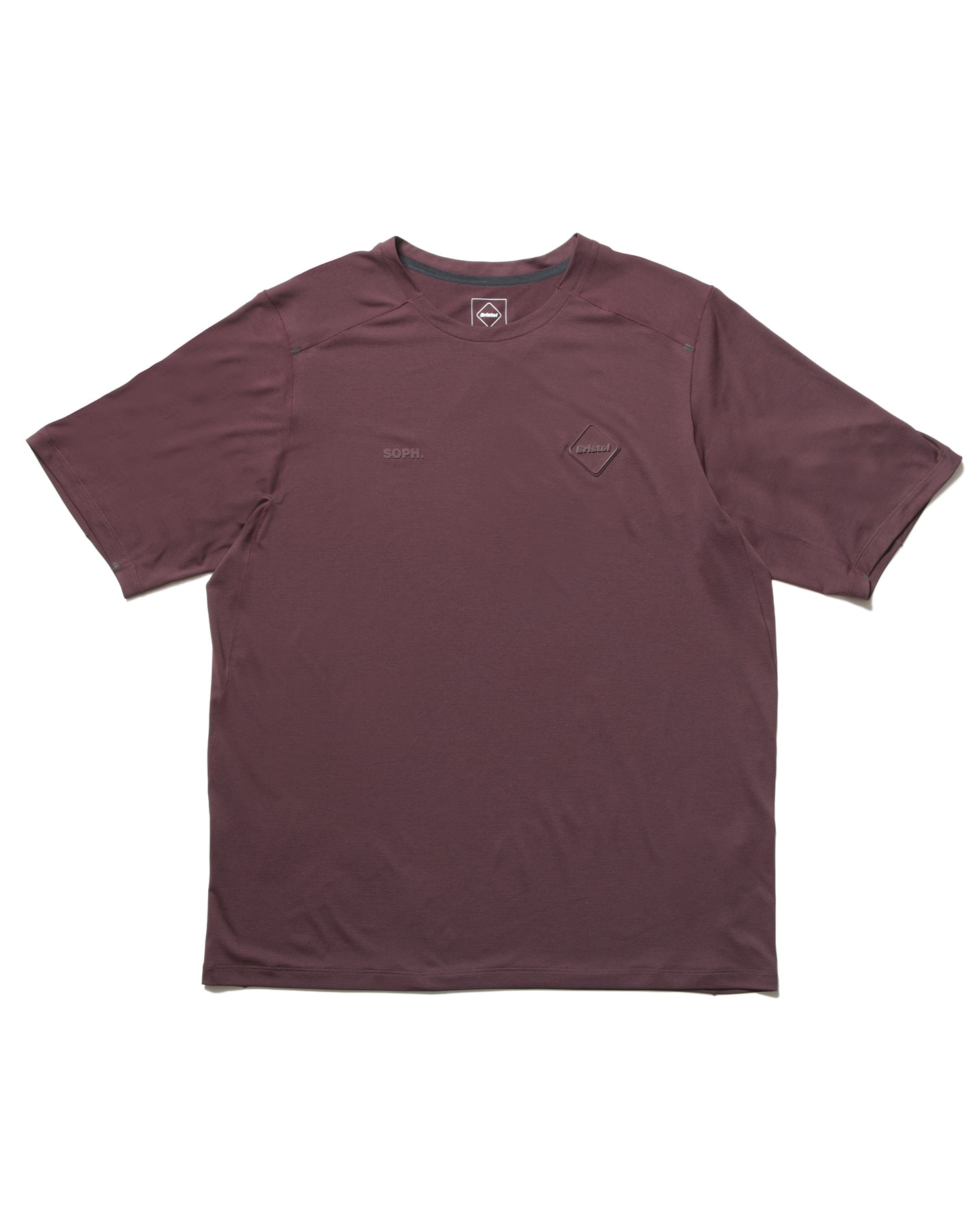 SOPH. | S/S WORKOUT TOP(M BURGUNDY):