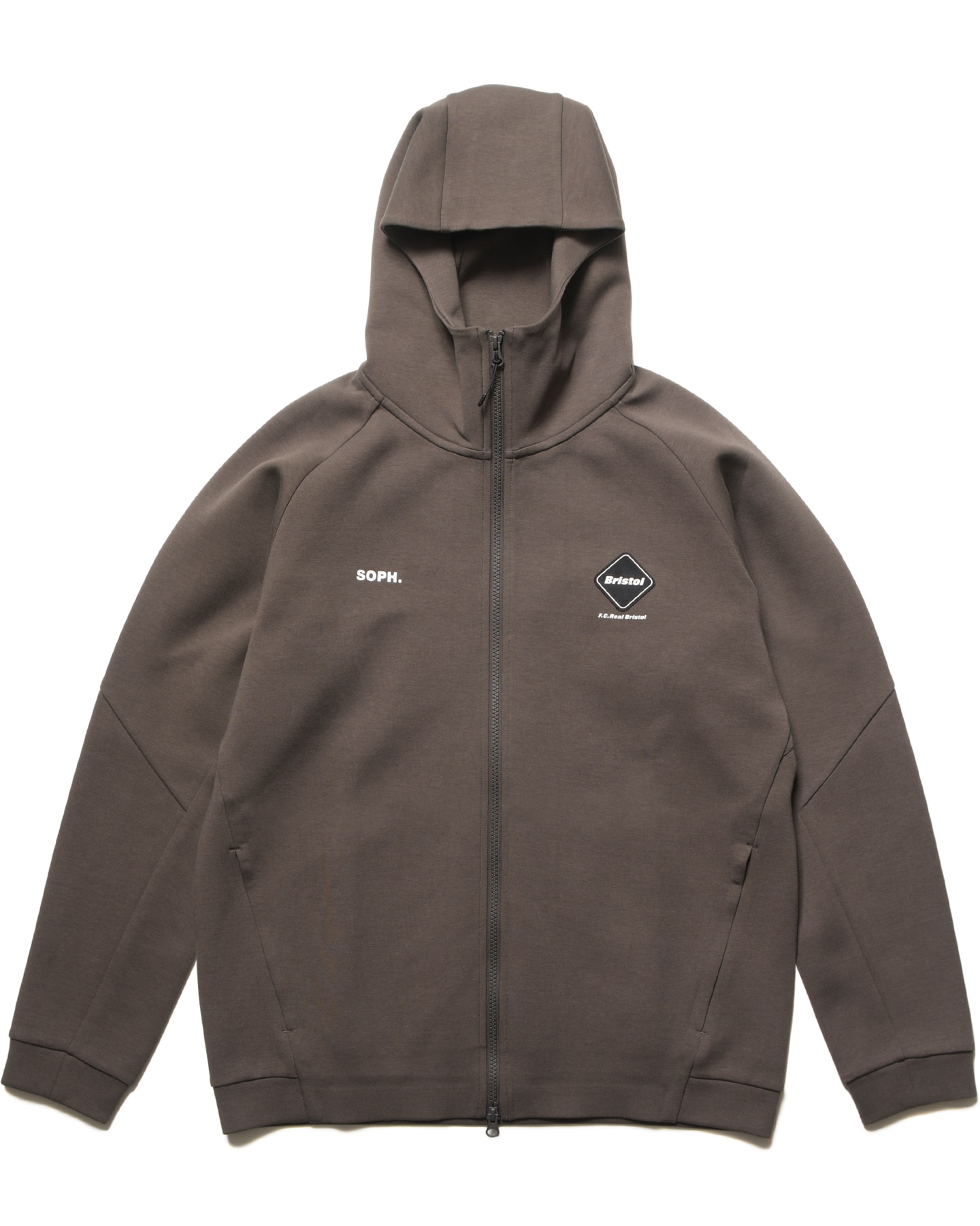 SOPH. | TECH SWEAT VENTILATION HOODIE(L MOCHA):