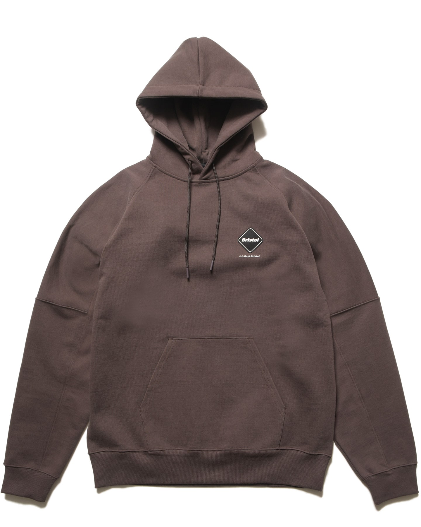 SOPH. | BIG LOGO BAGGY SWEAT HOODIE(M BROWN):