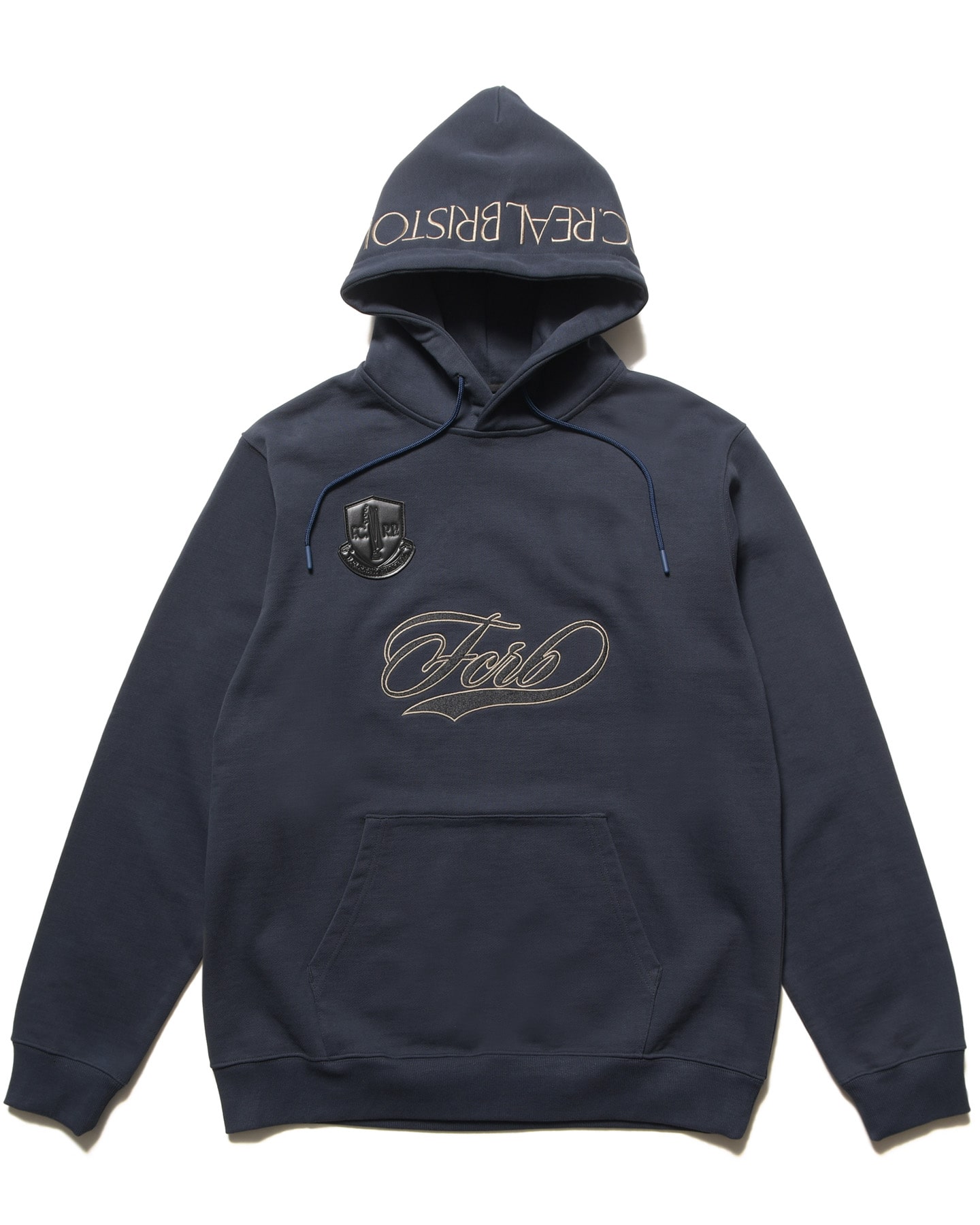 SOPH. | LETTERED SWEAT HOODIE(M NAVY):