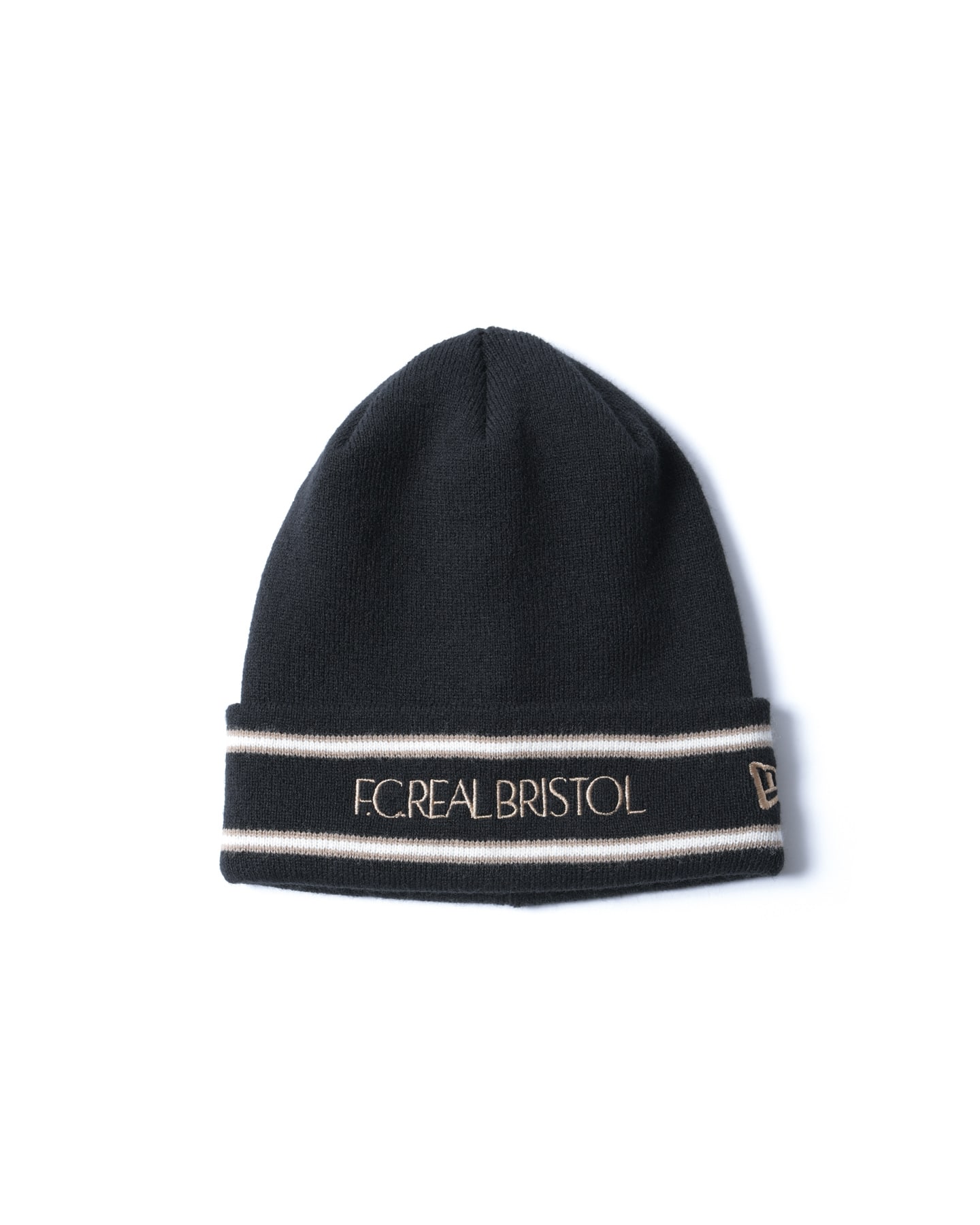 F.C.Real Bristol NEW ERA KNIT CAP FCRB 黒 【公式通販】