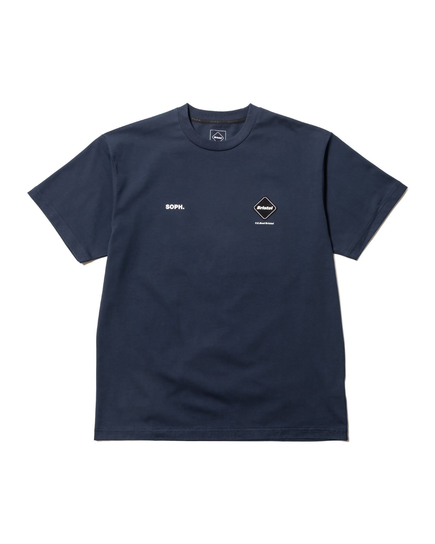 トップス L FCRB 25AW AUTHENTIC LOGO S/S TEE NAVY fcrb_252144_black.jpg