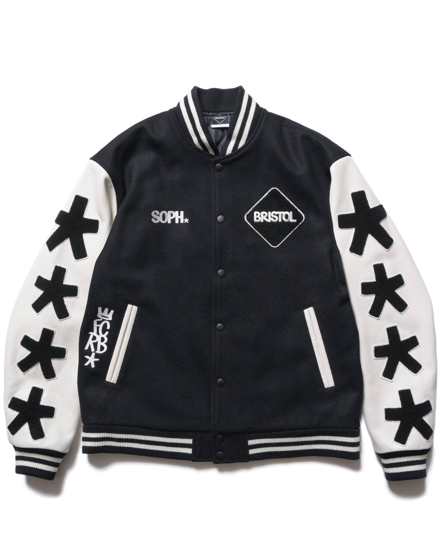 SOPH. | ERIC HAZE: VARSITY JACKET(M BLACK):