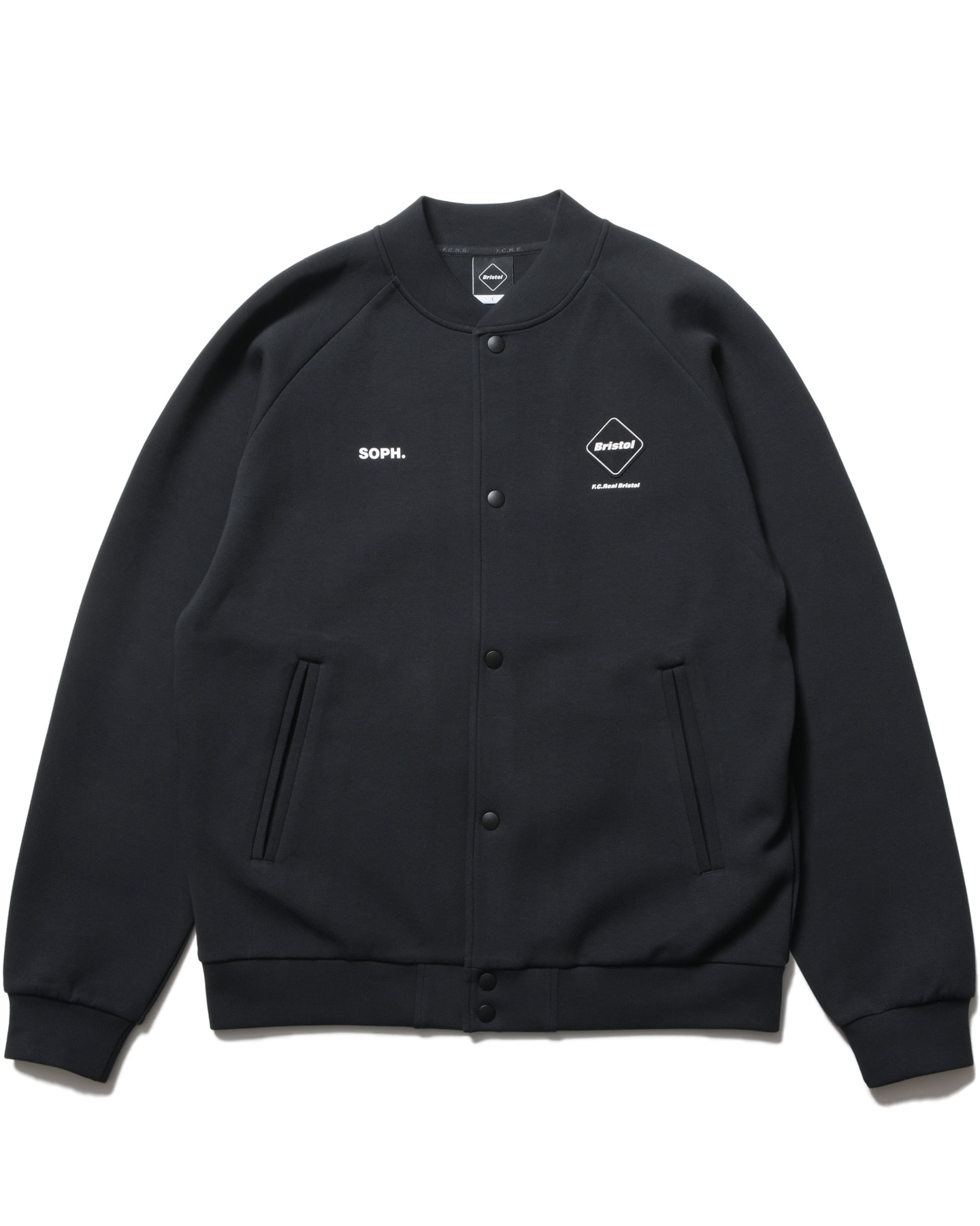 SOPH. | TECH SWEAT VARSITY BLOUSON(M BLACK):