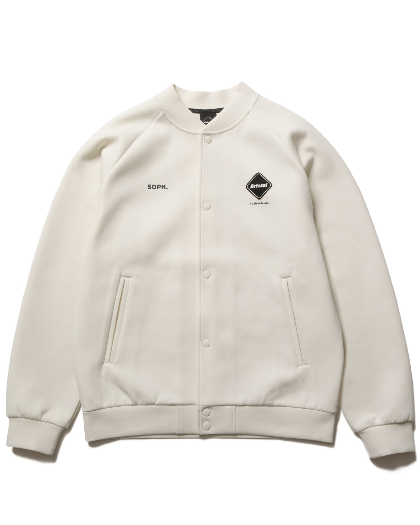 SOPH. | TECH SWEAT VARSITY BLOUSON(M WHITE):