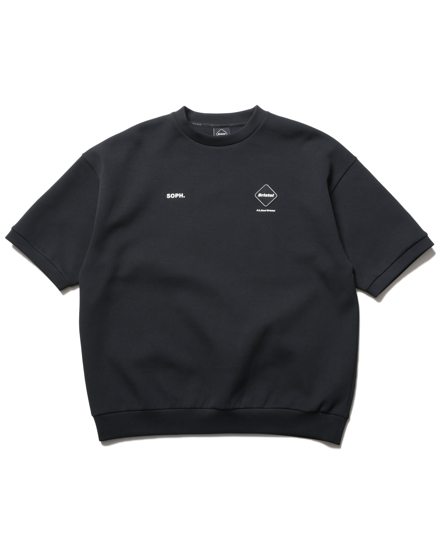 FCRB 24AW TECH SWEAT CREWNECK TOP スウェットS SOPH. | TECH SWEAT S/S CREWNECK TOP(M BLACK):