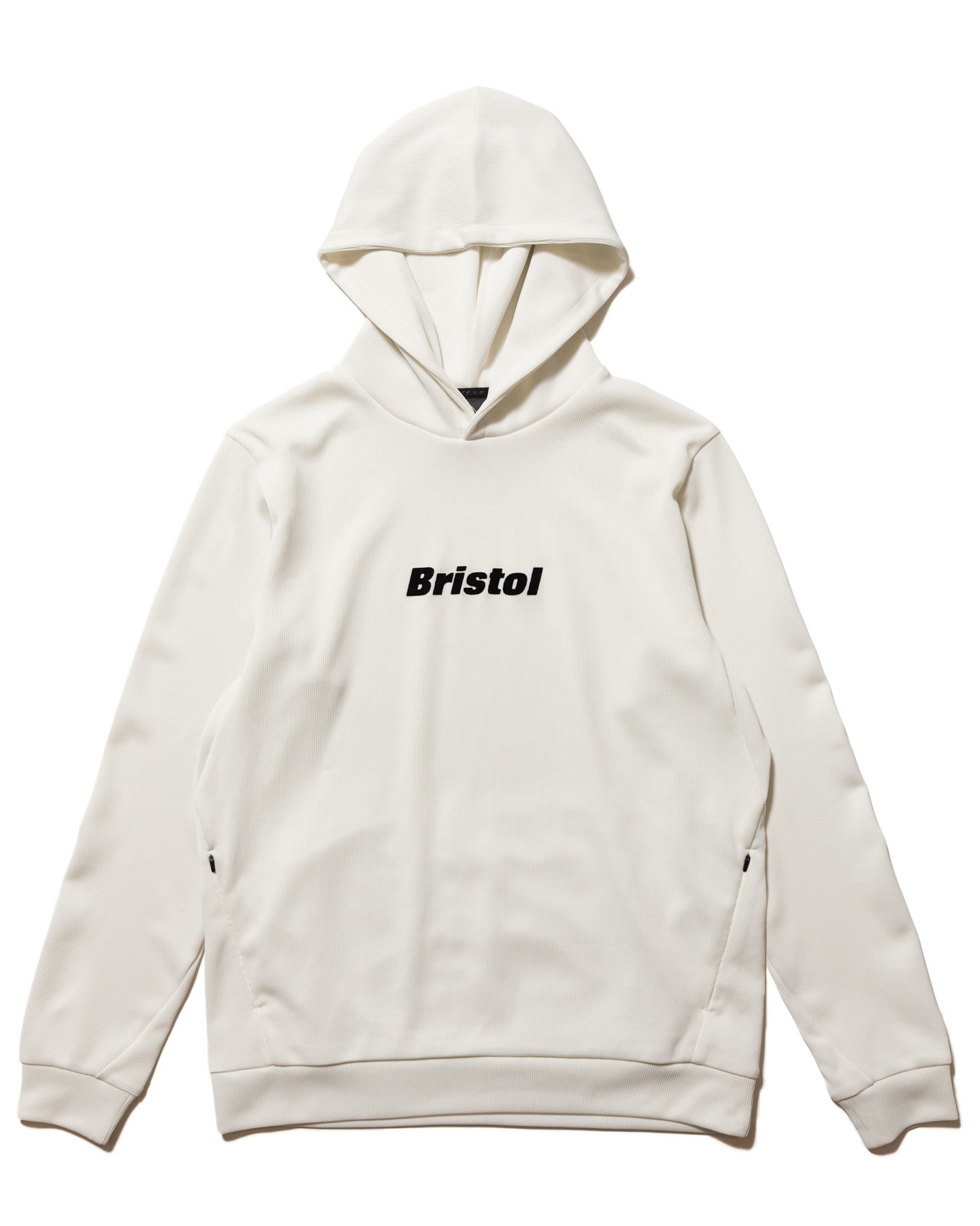 SOPH. | QUARTER KNIT PULLOVER HOODIE(S OFF WHITE):