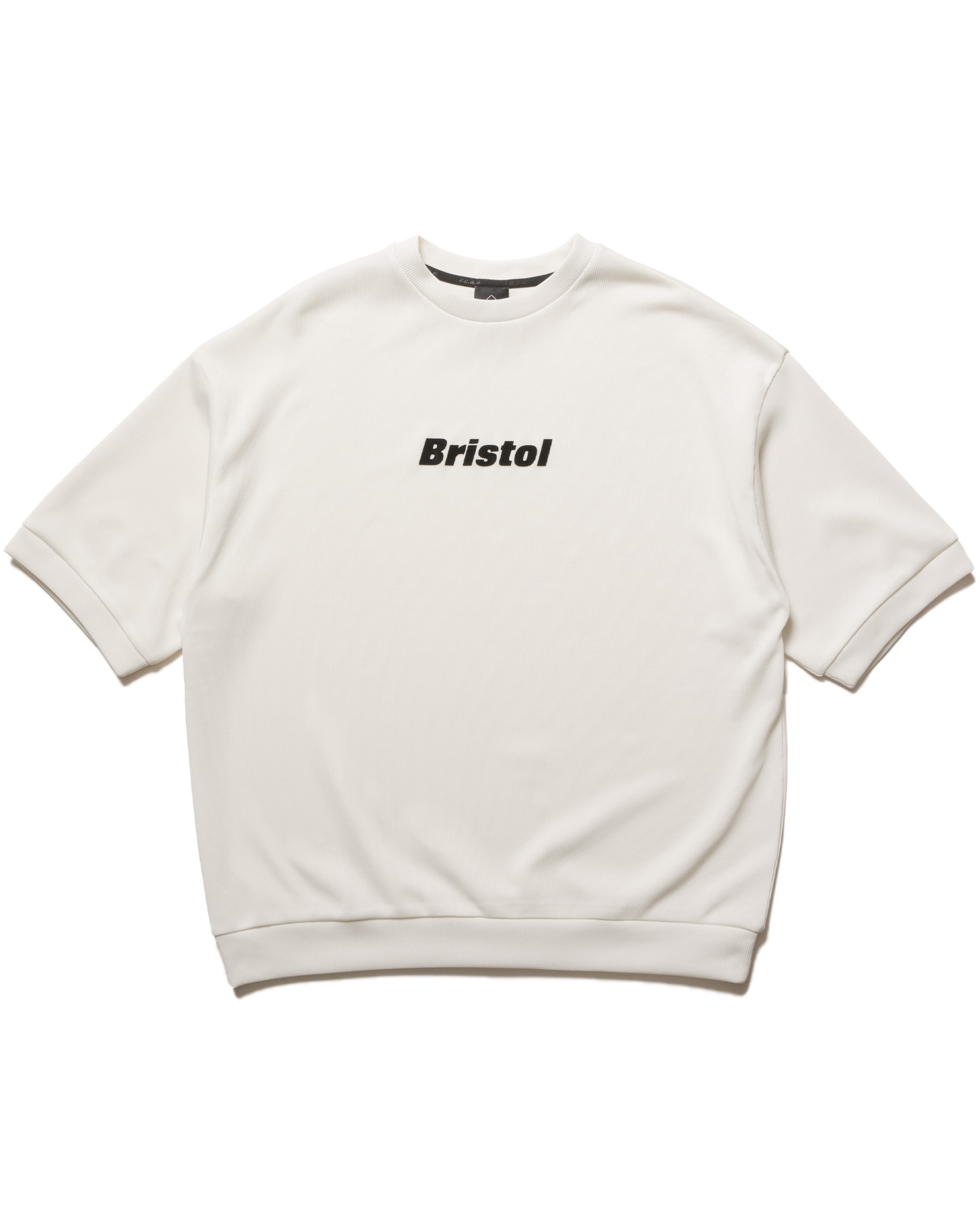 F.C. Real Bristol スウェット L オフホワイト SOPH. SOPH. | QUARTER KNIT S/S CREWNECK SHIRT(M OFF WHITE):