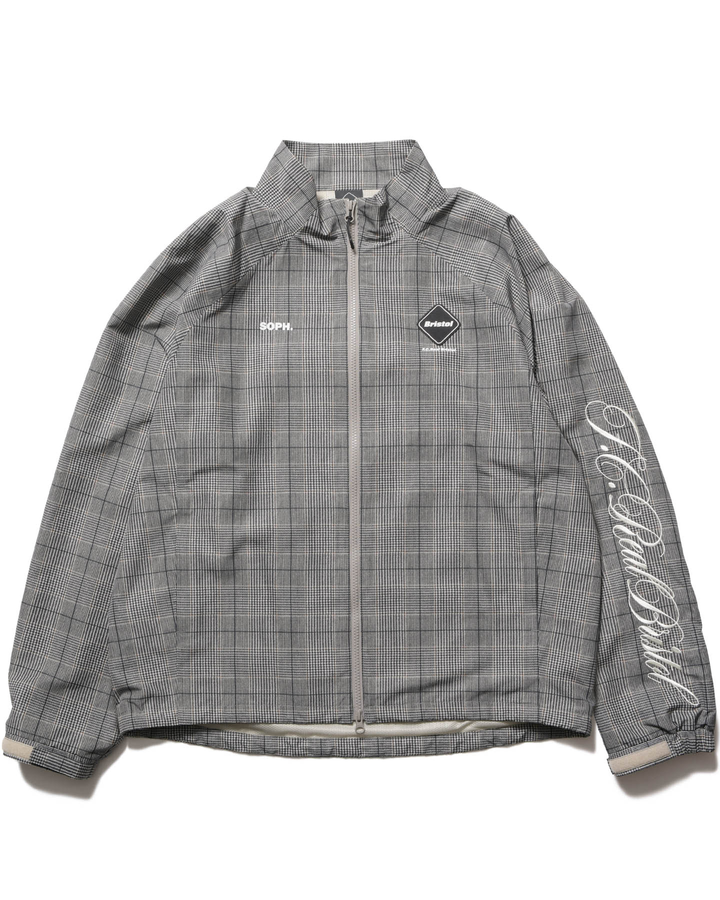 SOPH. | PLAID VENTILATION PRACTICE JACKET(M GRAY):